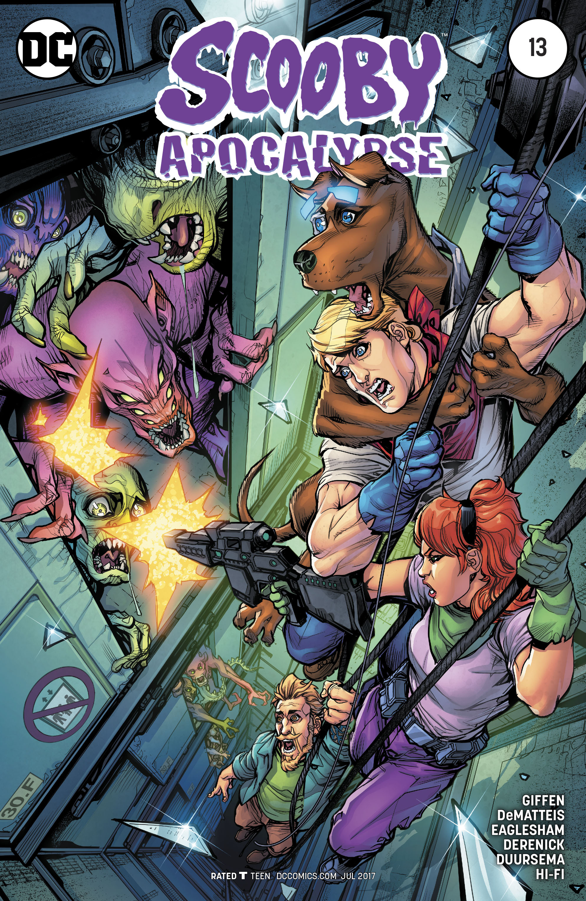 Read online Scooby Apocalypse comic -  Issue #13 - 1