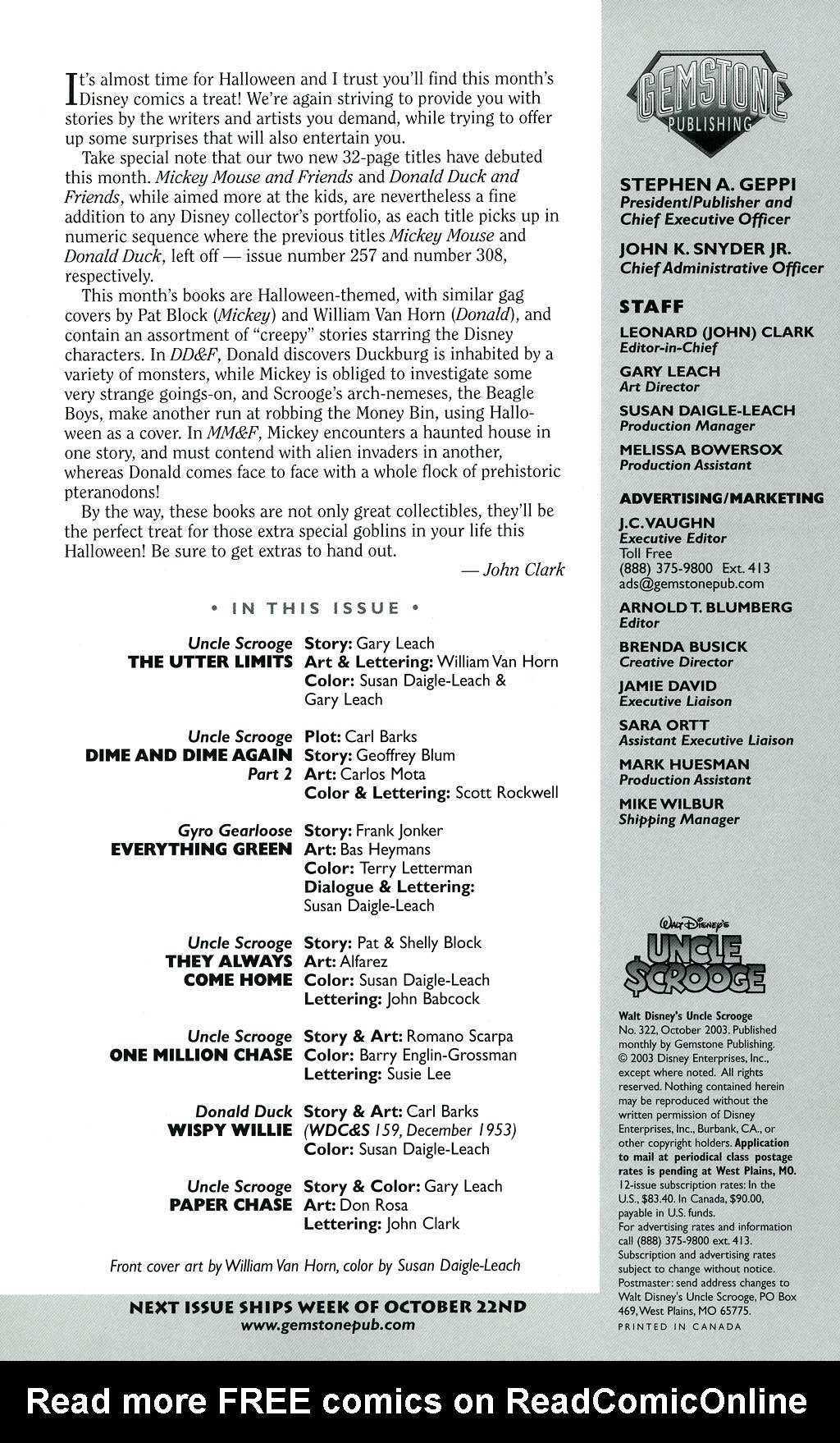 Read online Uncle Scrooge (1953) comic -  Issue #322 - 2