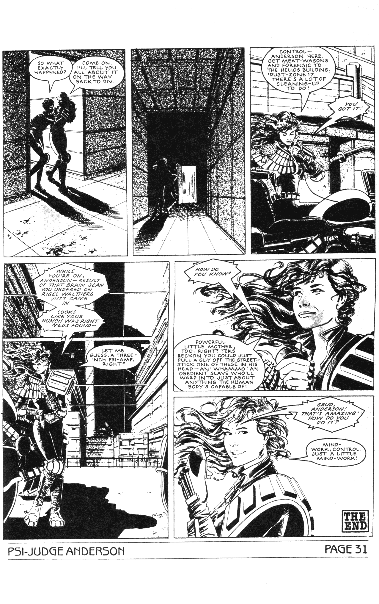 Read online Psi-Judge Anderson comic -  Issue #9 - 33