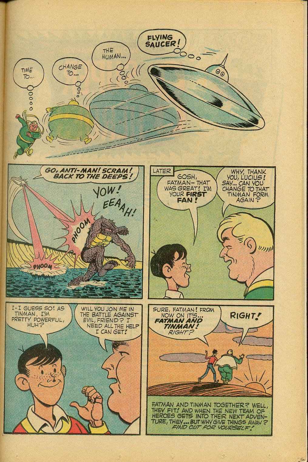 Read online Fatman, The Human Flying Saucer comic -  Issue #1 - 51