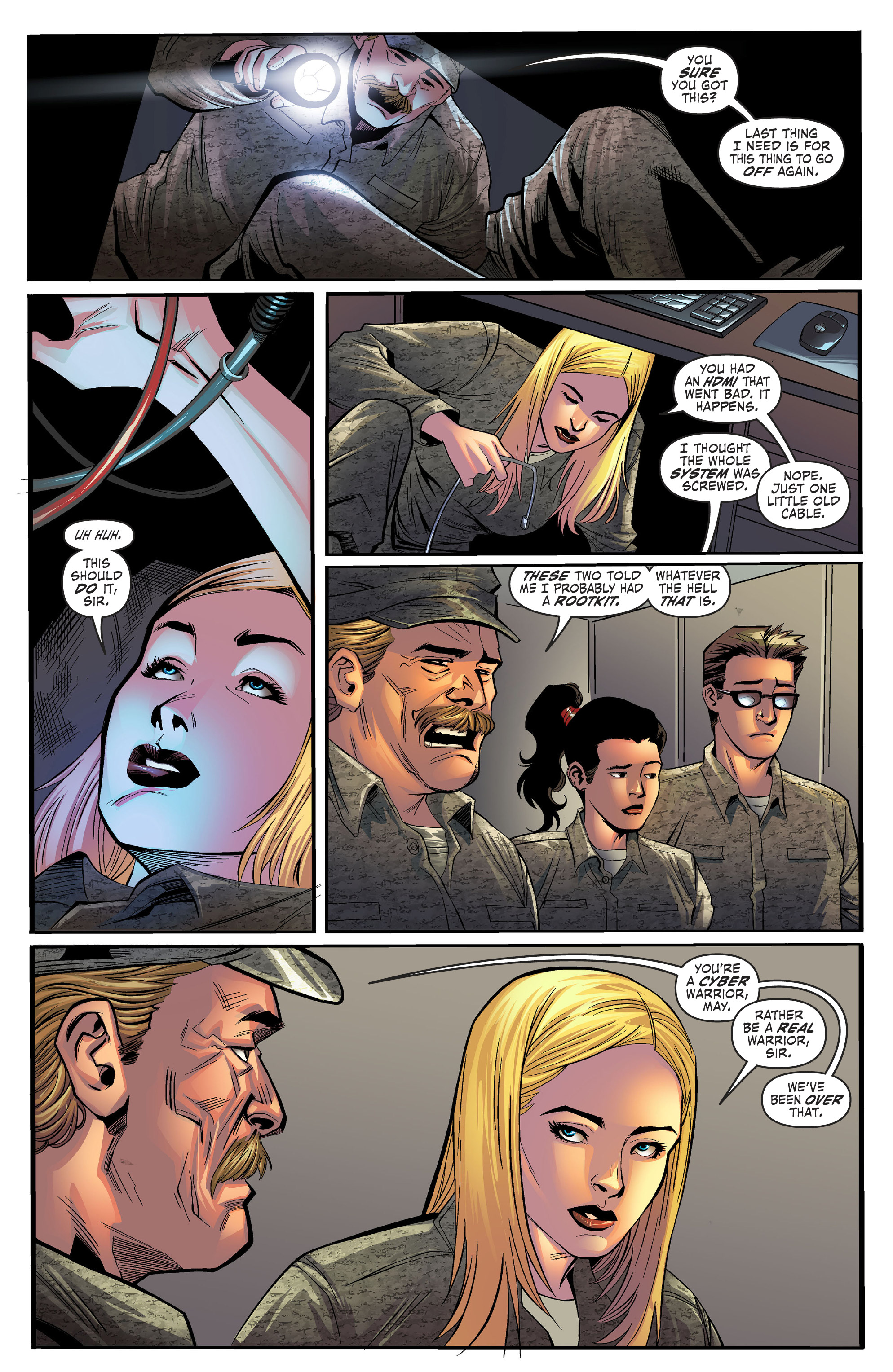 Read online Militia comic -  Issue #1 - 9