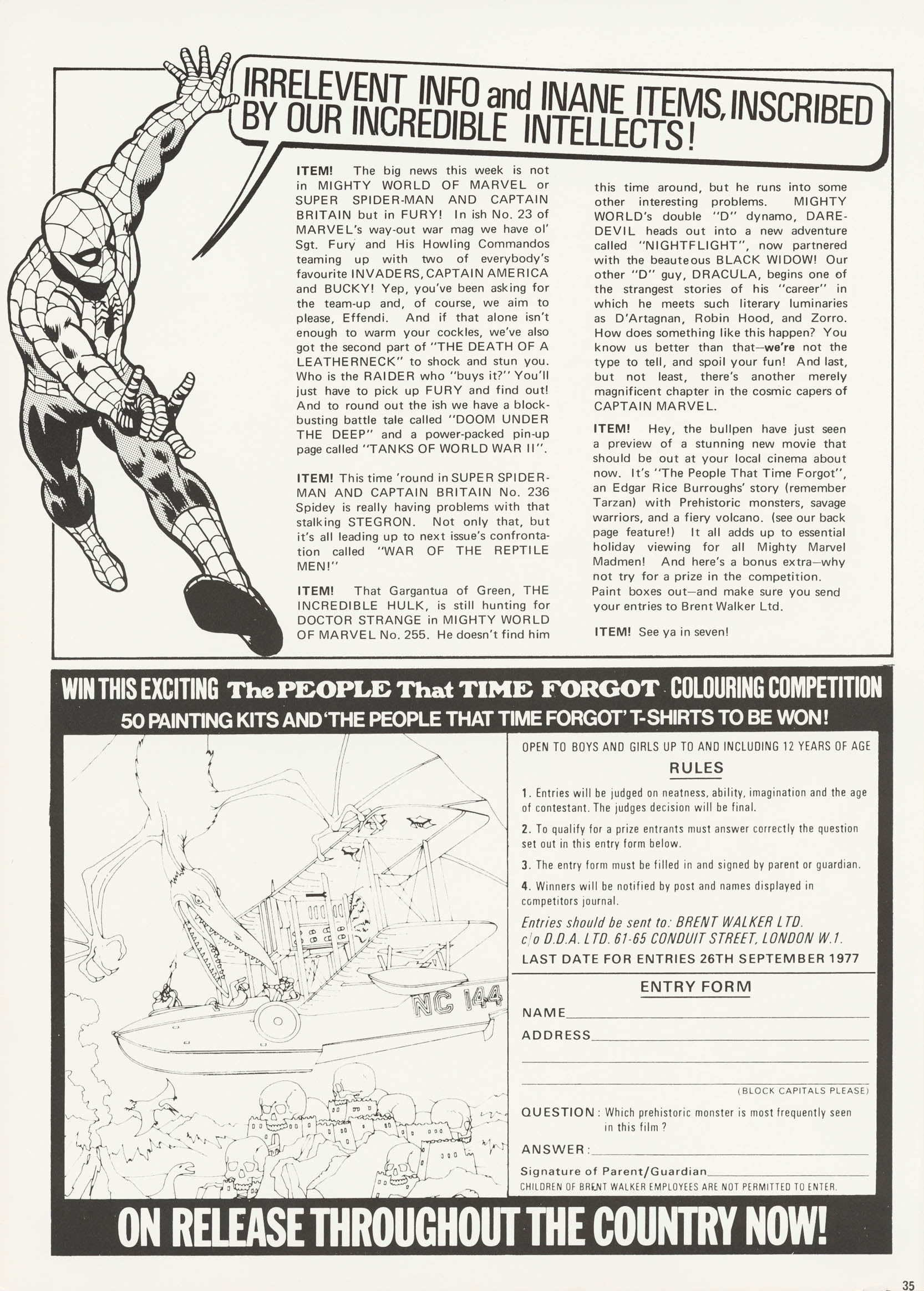 Read online Super Spider-Man and Captain Britain comic -  Issue #236 - 35