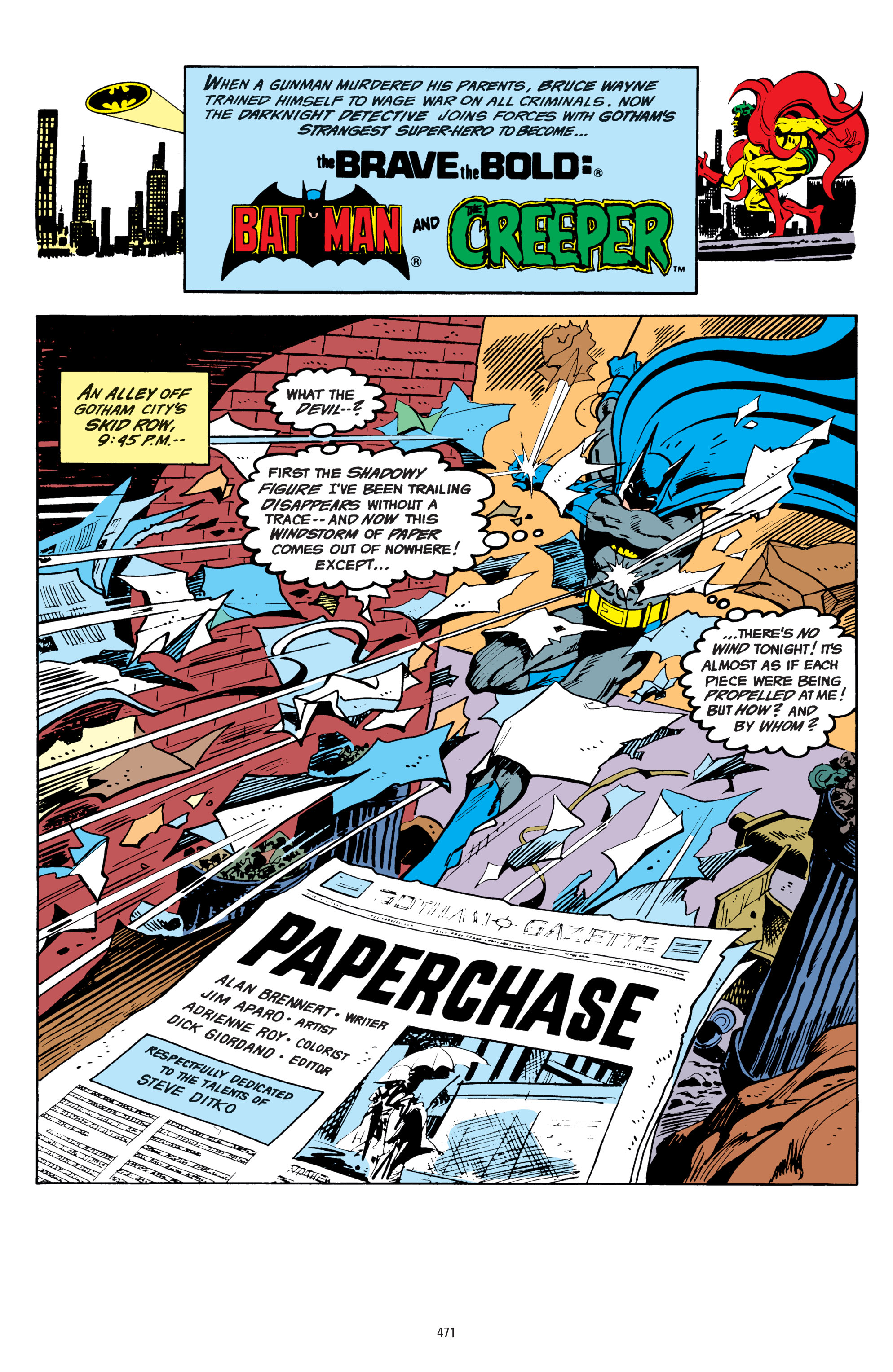 Read online Legends of the Dark Knight: Jim Aparo comic -  Issue # TPB 3 (Part 5) - 68