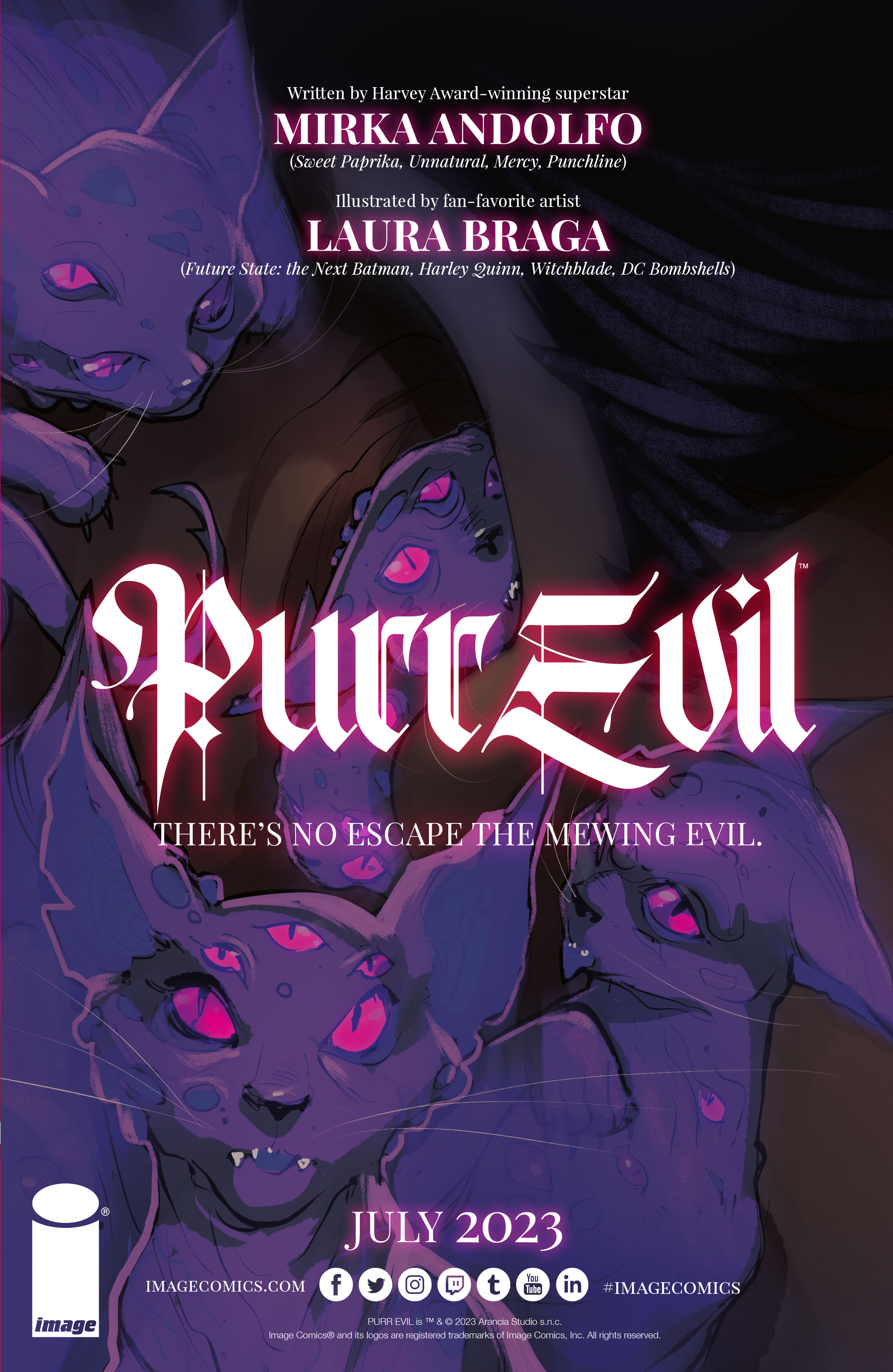 Read online Mirka Andolfo's Sweet Paprika: Black White & Pink (One-Shot) comic -  Issue # Full - 54