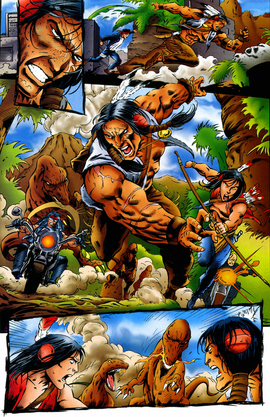 Read online Turok, Dinosaur Hunter (1993) comic -  Issue #43 - 4