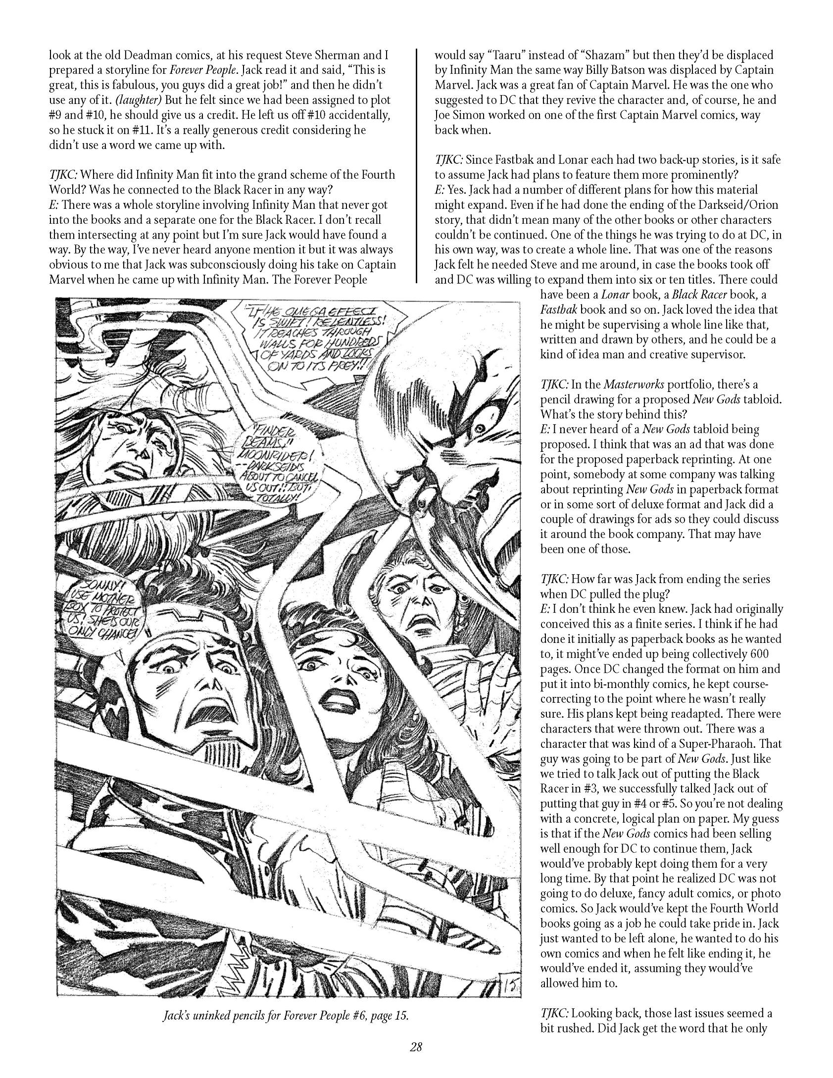 Read online The Jack Kirby Collector comic -  Issue #6 - 27
