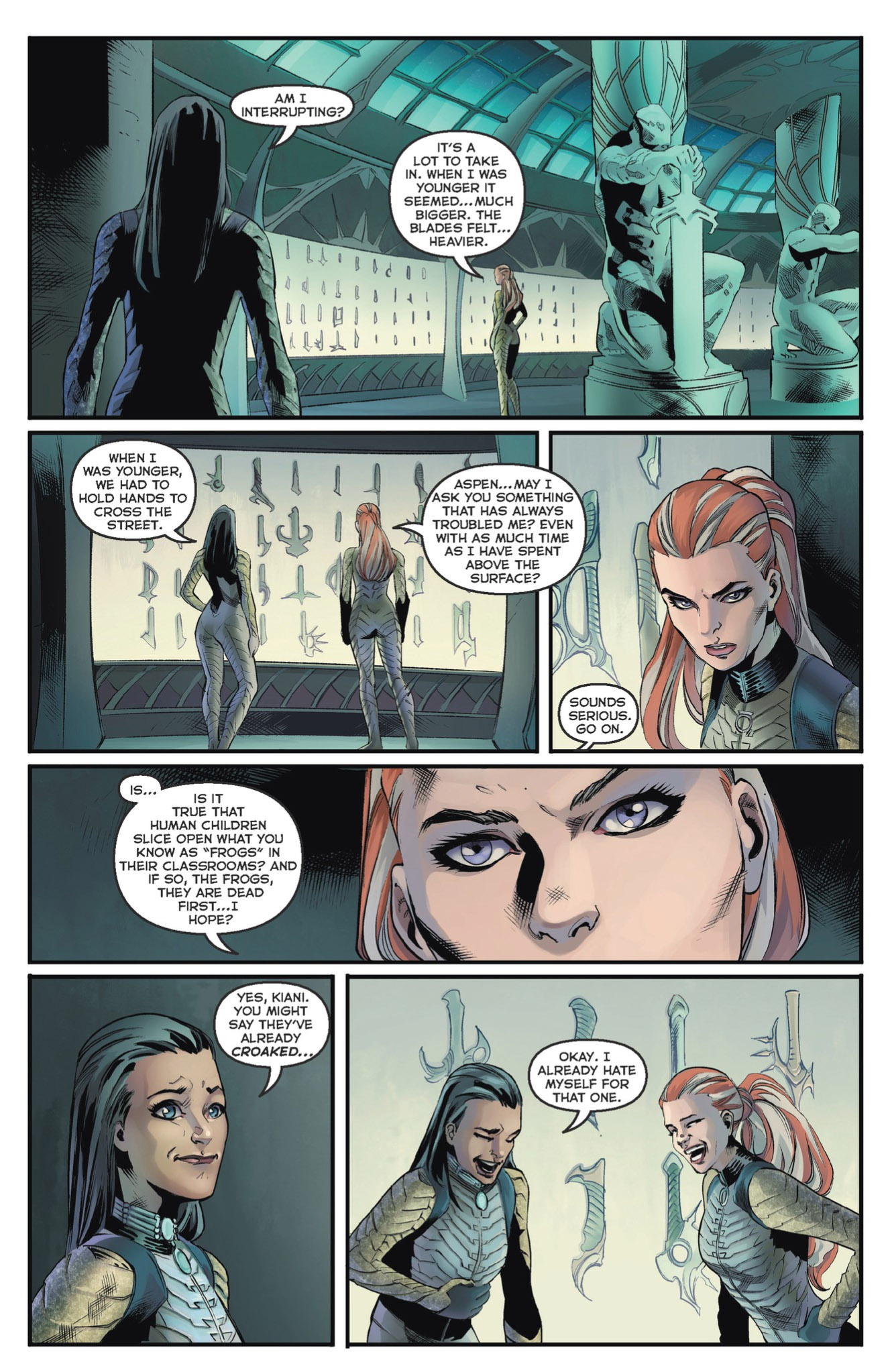 Read online Michael Turner's Fathom (2019) comic -  Issue #3 - 8