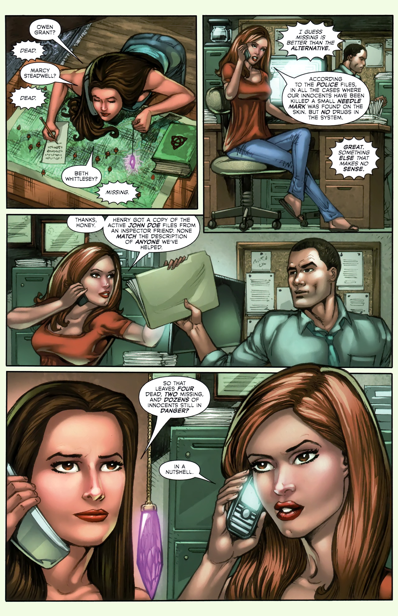 Read online Charmed comic -  Issue #3 - 4