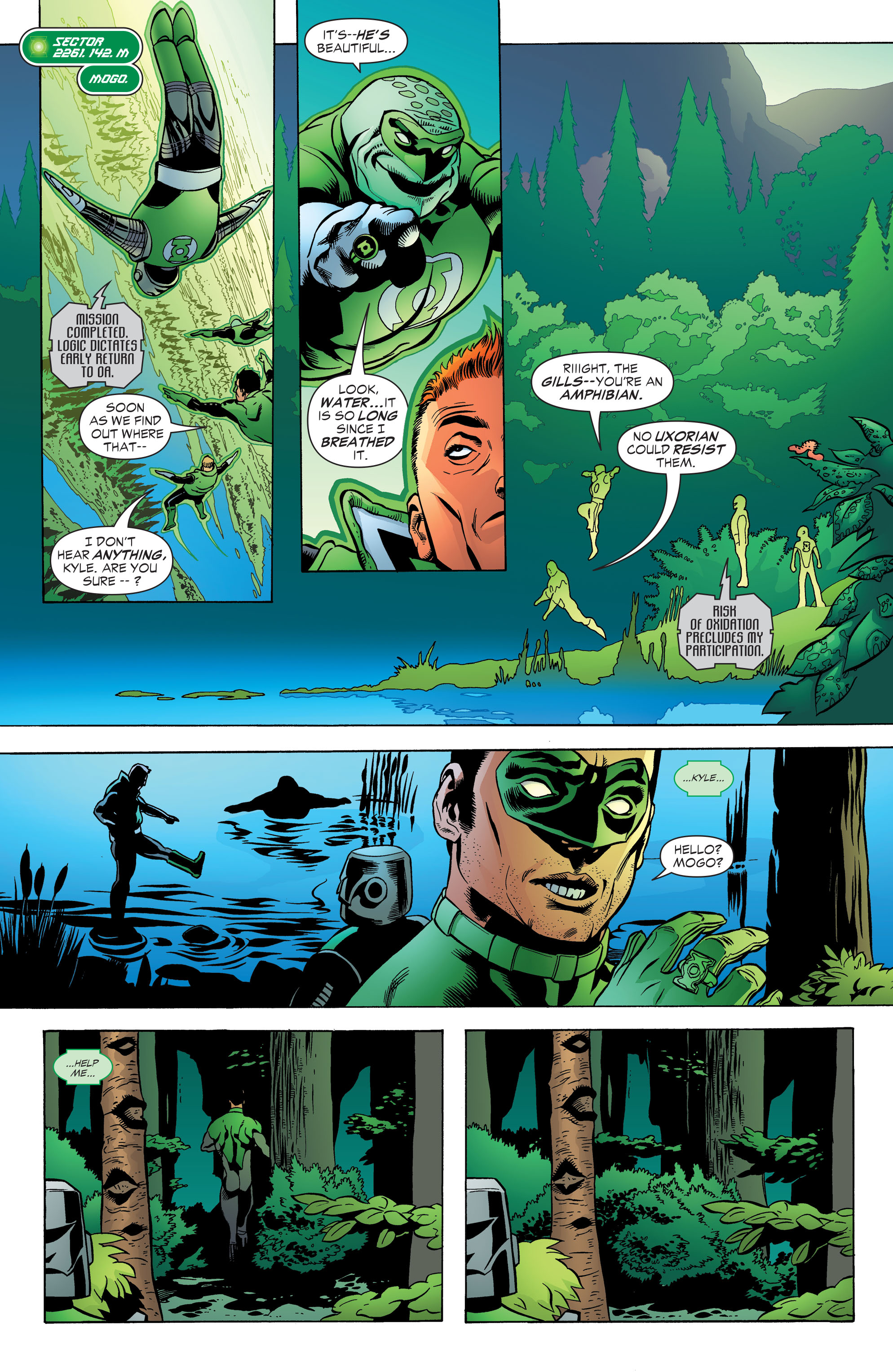 Read online Green Lantern by Geoff Johns comic -  Issue # TPB 1 (Part 3) - 19