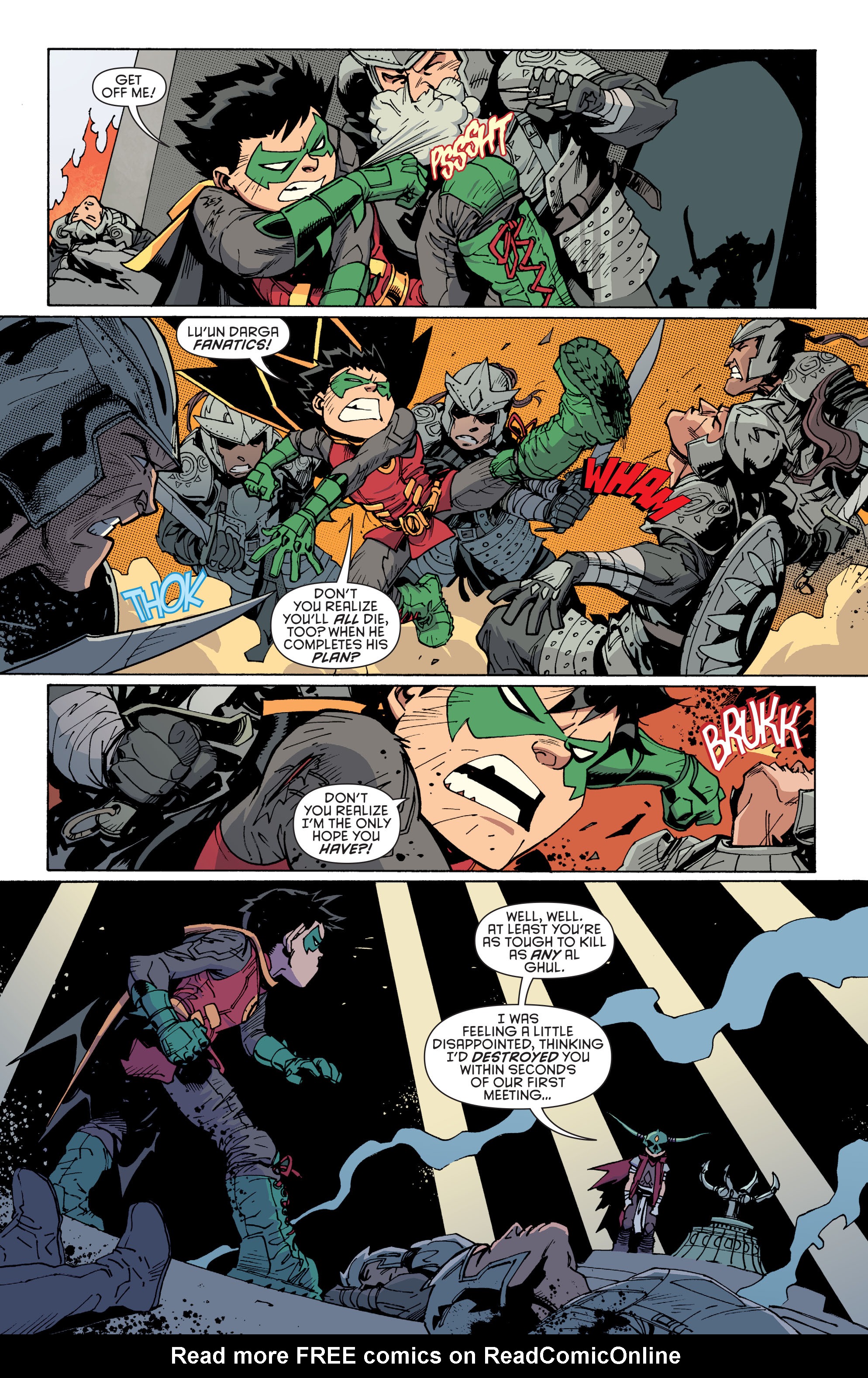 Read online Robin: Son of Batman comic -  Issue #11 - 13