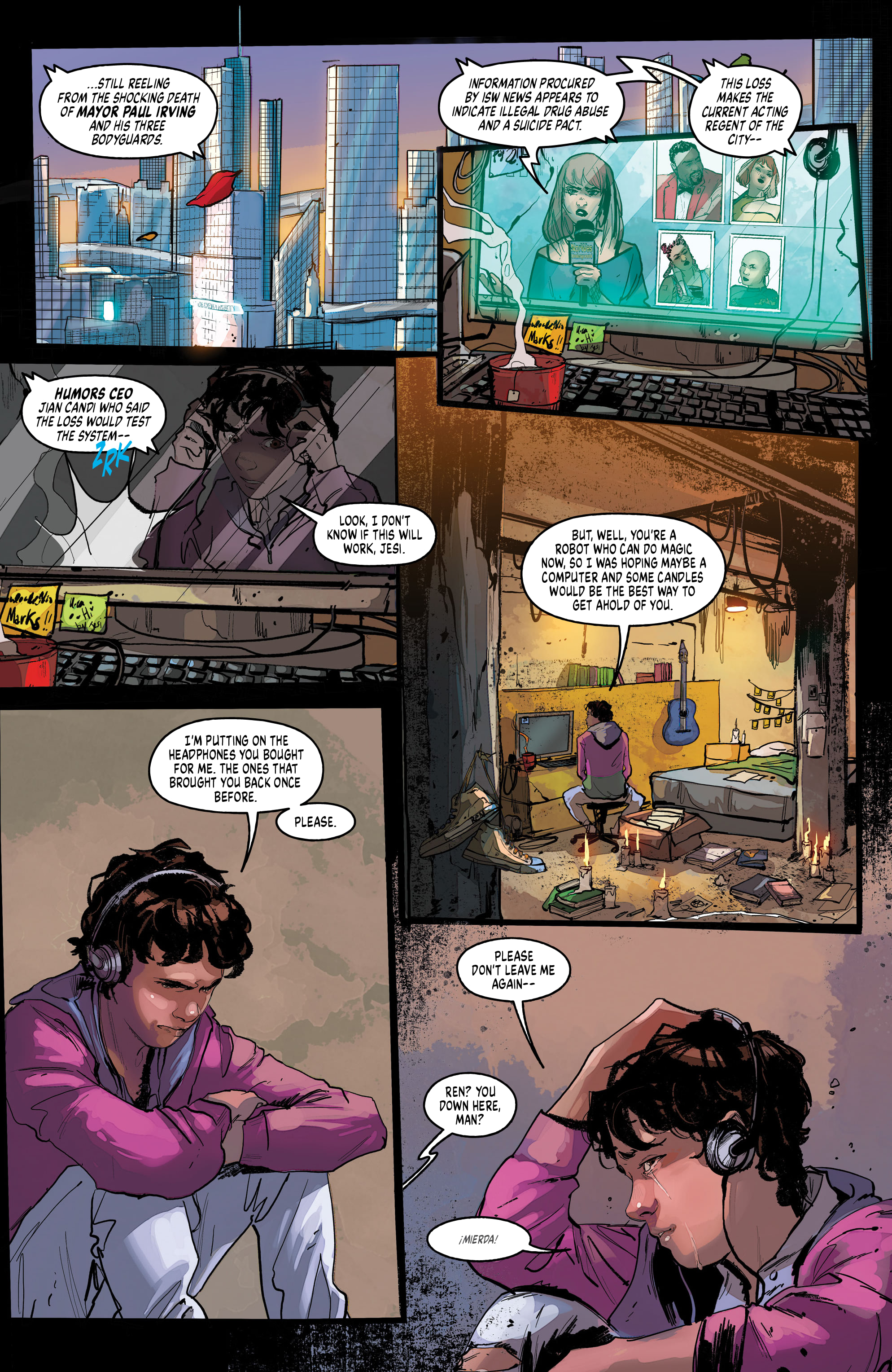 Read online Hexware comic -  Issue #5 - 3