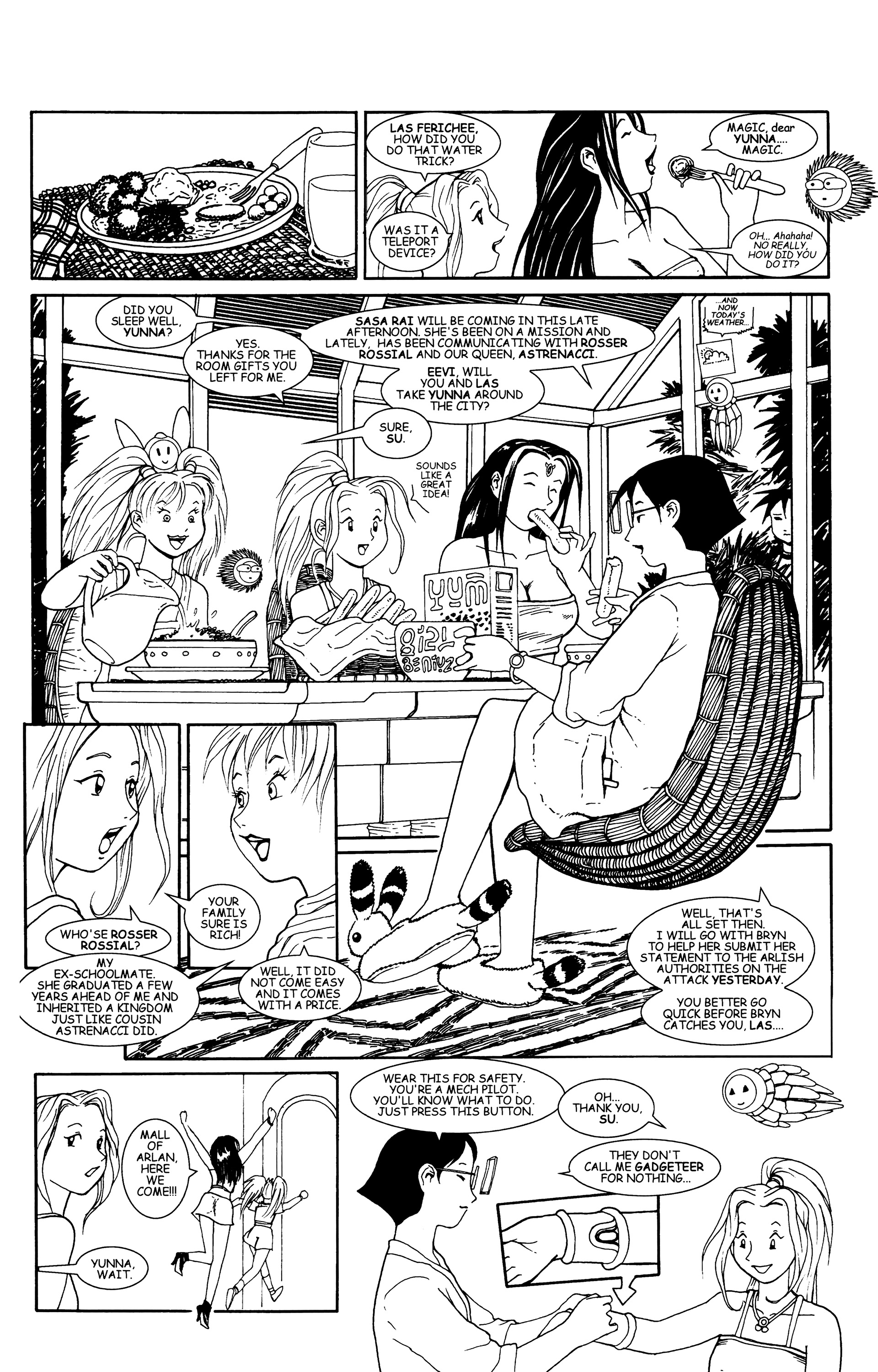 Read online Battle Girlz comic -  Issue #2 - 7