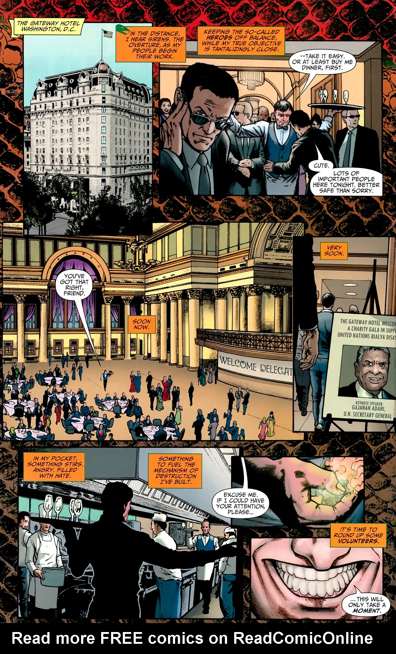 Read online JSA vs. Kobra comic -  Issue #6 - 12