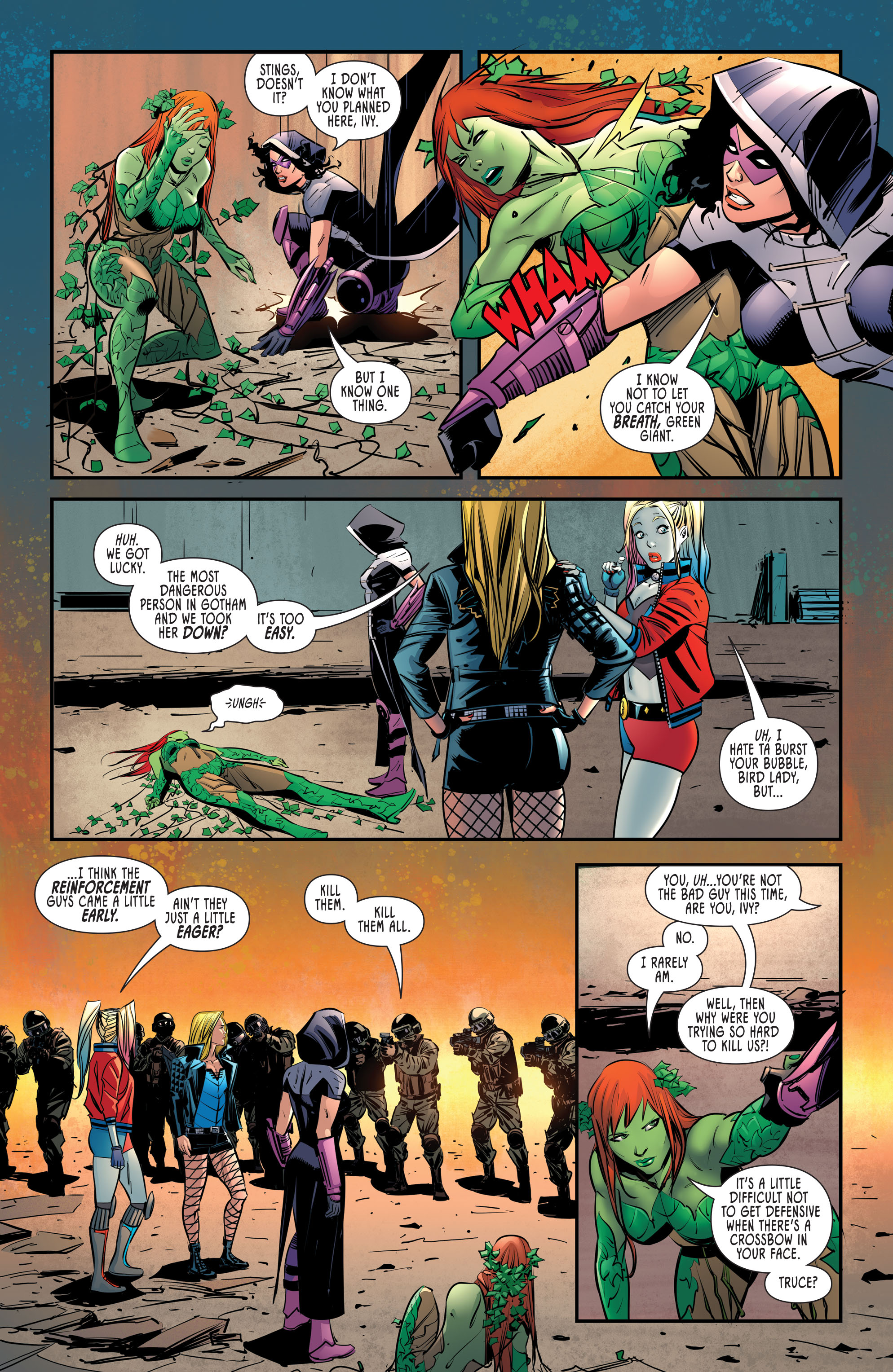 Read online Birds of Prey: Sirens of Justice comic -  Issue #1 - 14