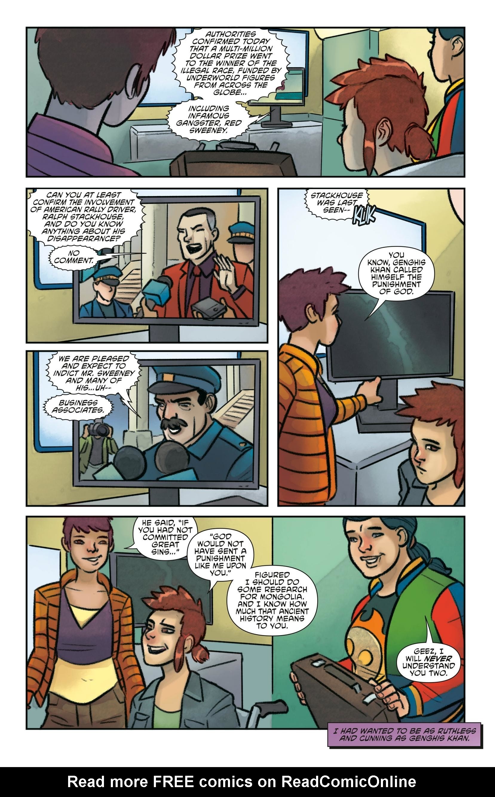 Read online Genghis Con comic -  Issue # TPB - 109