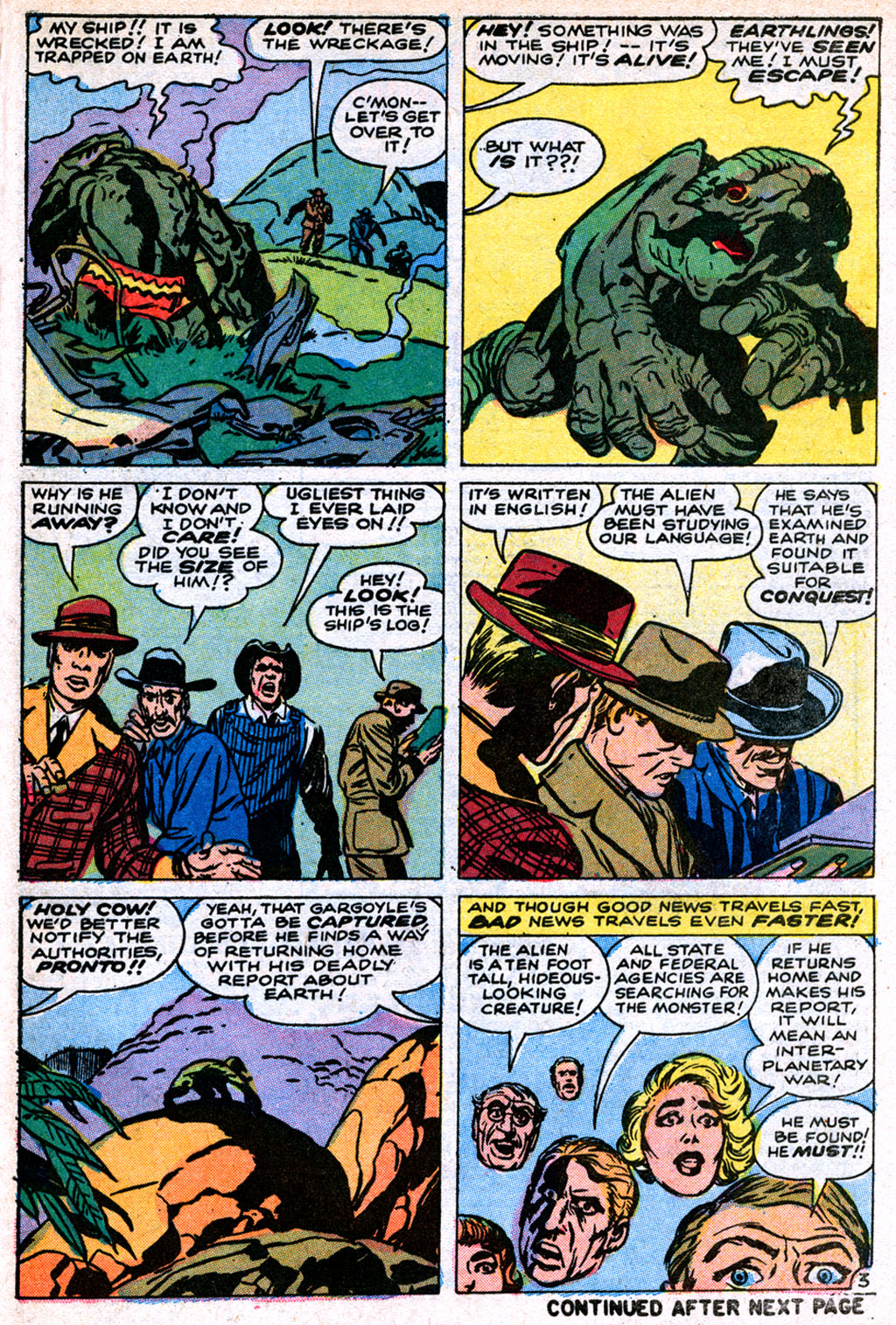 Read online Where Monsters Dwell (1970) comic -  Issue #24 - 27