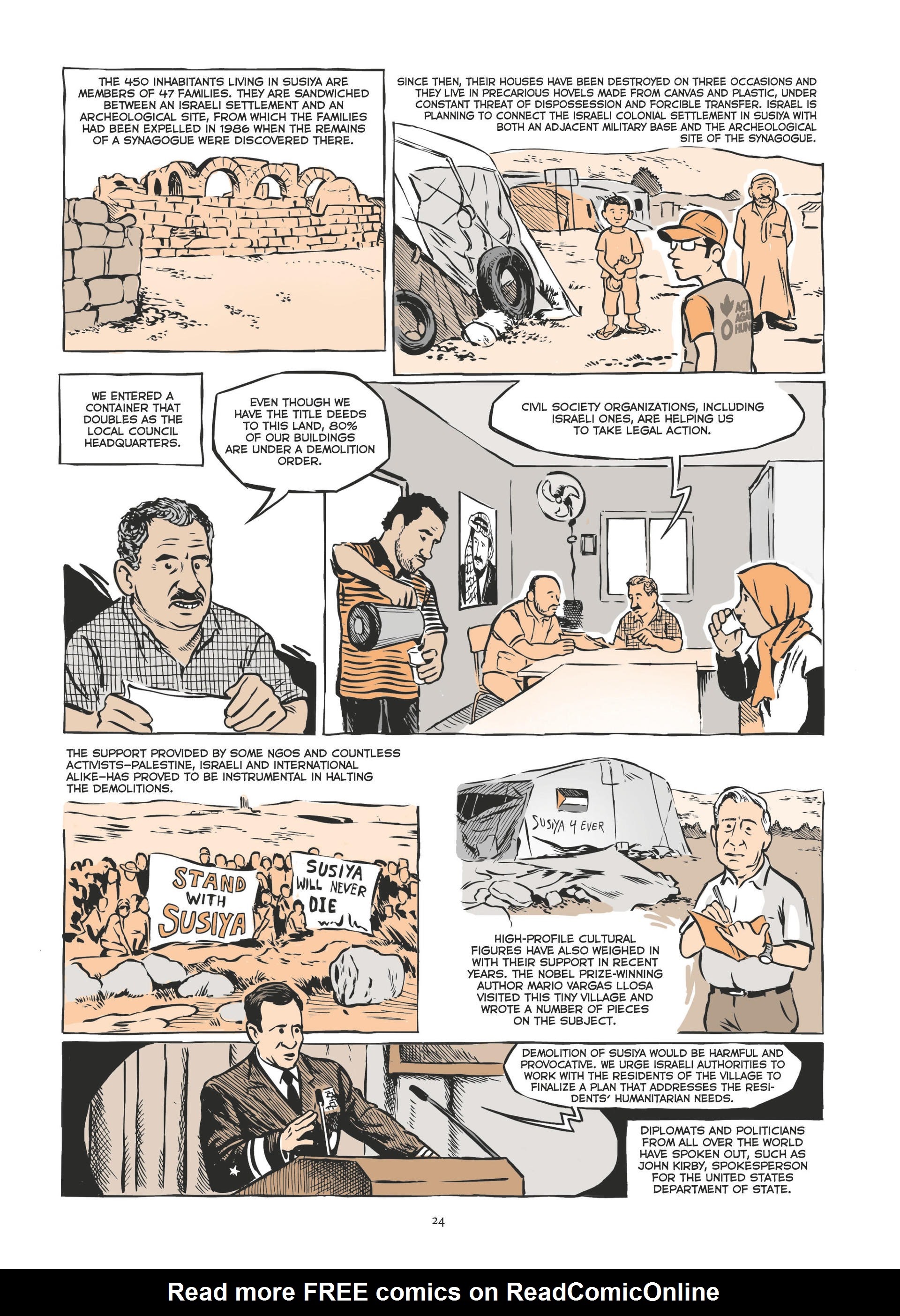 Read online Life Under Occupation comic -  Issue # TPB - 24