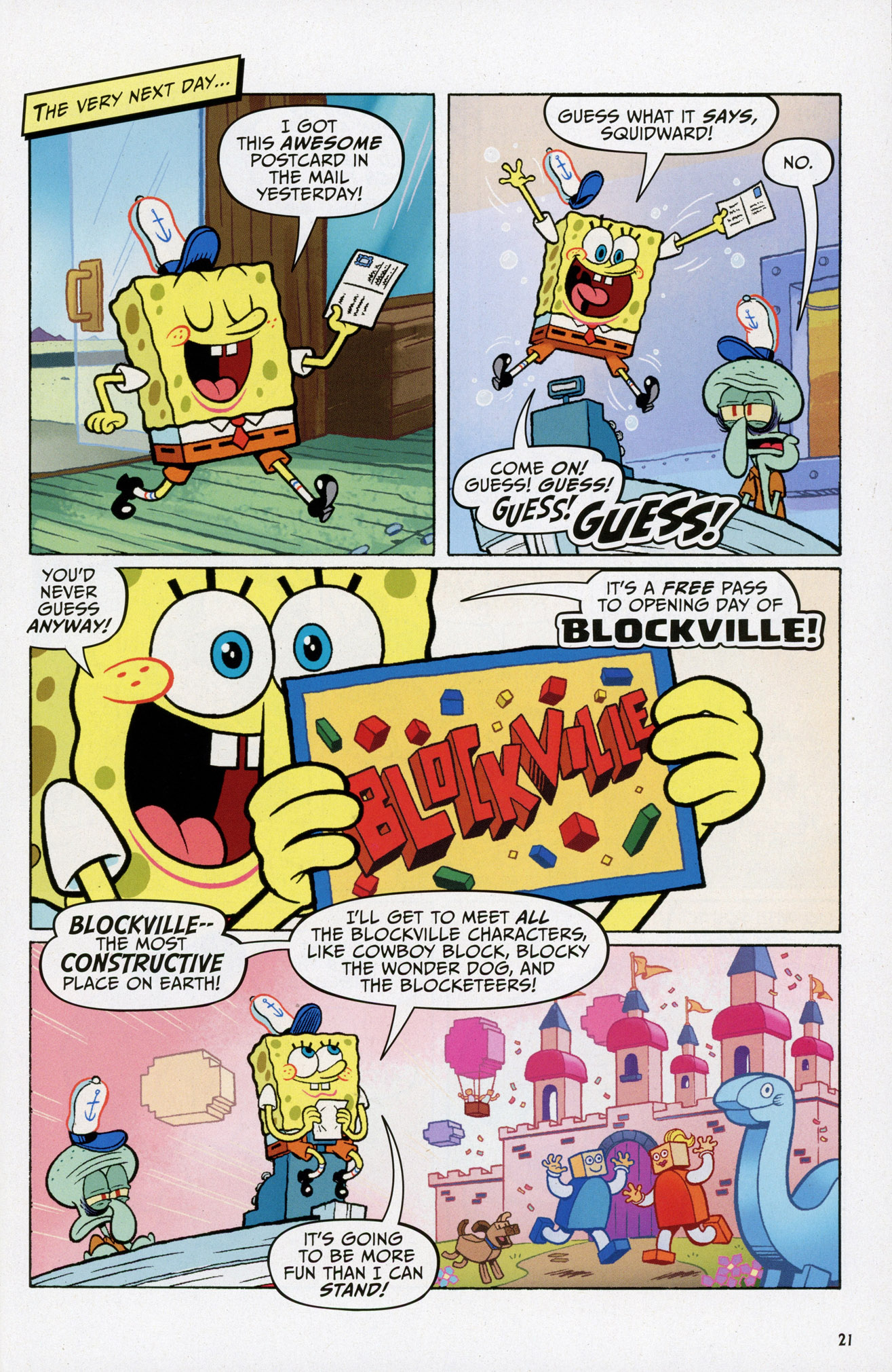 Read online SpongeBob Comics comic -  Issue #44 - 22