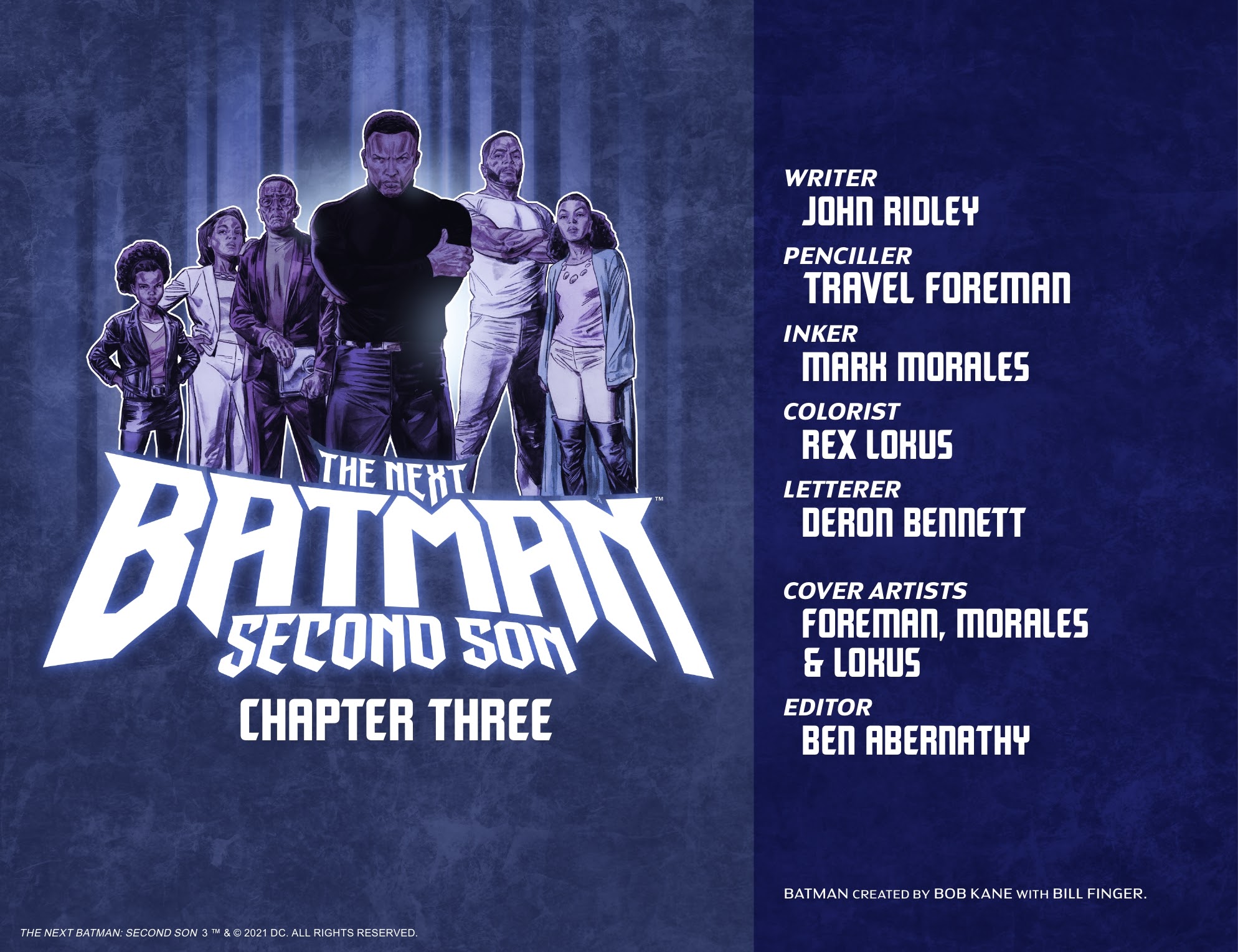 Read online The Next Batman: Second Son comic -  Issue #3 - 3