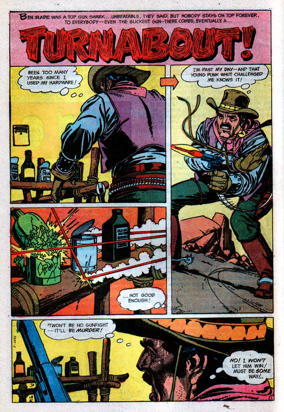 Read online Weird Western Tales (1972) comic -  Issue #20 - 21