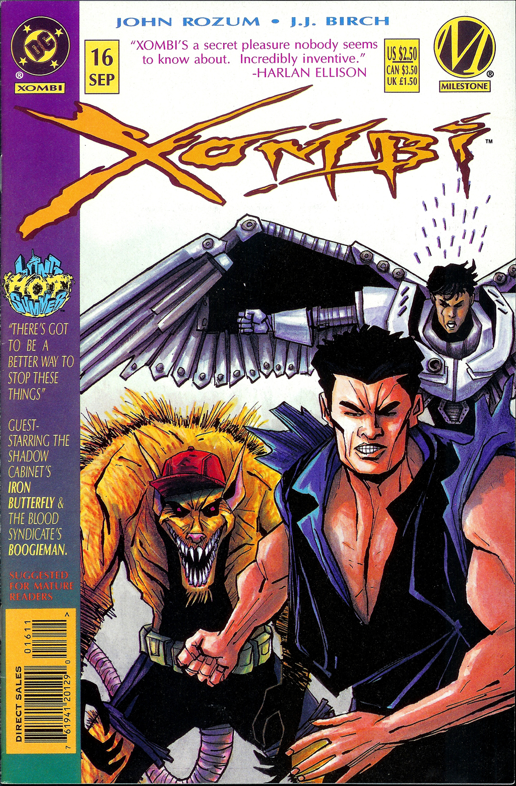 Read online Xombi (1994) comic -  Issue #16 - 1