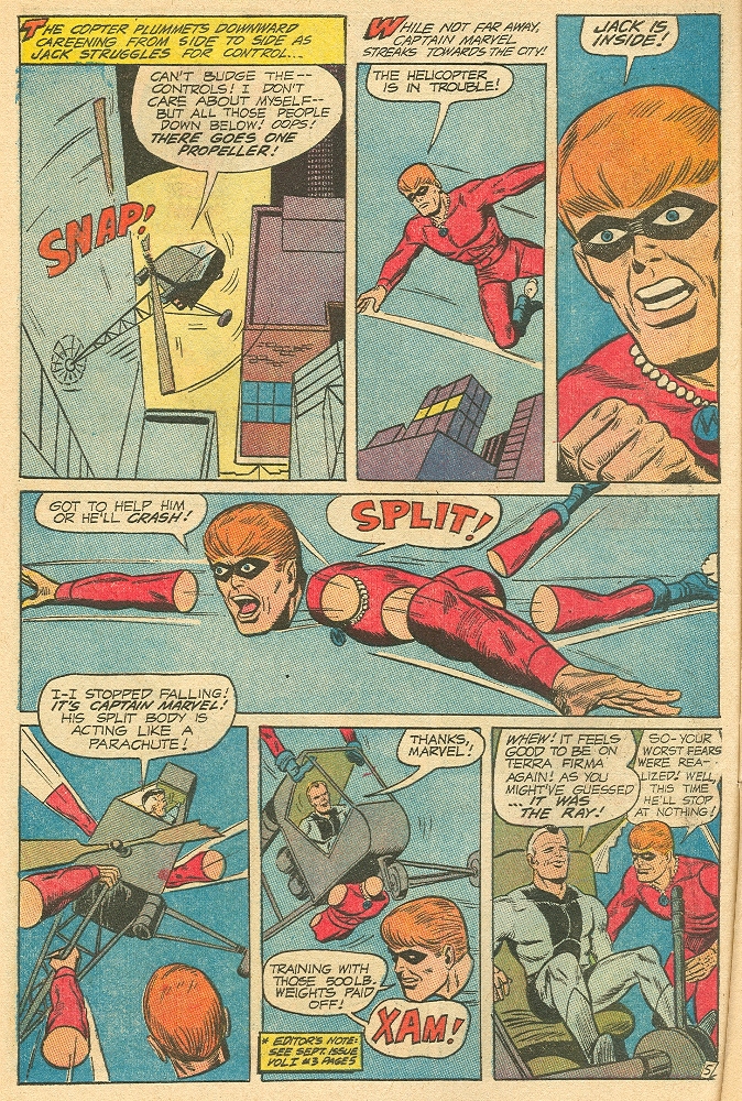 Read online Captain Marvel (1966) comic -  Issue #4 - 36