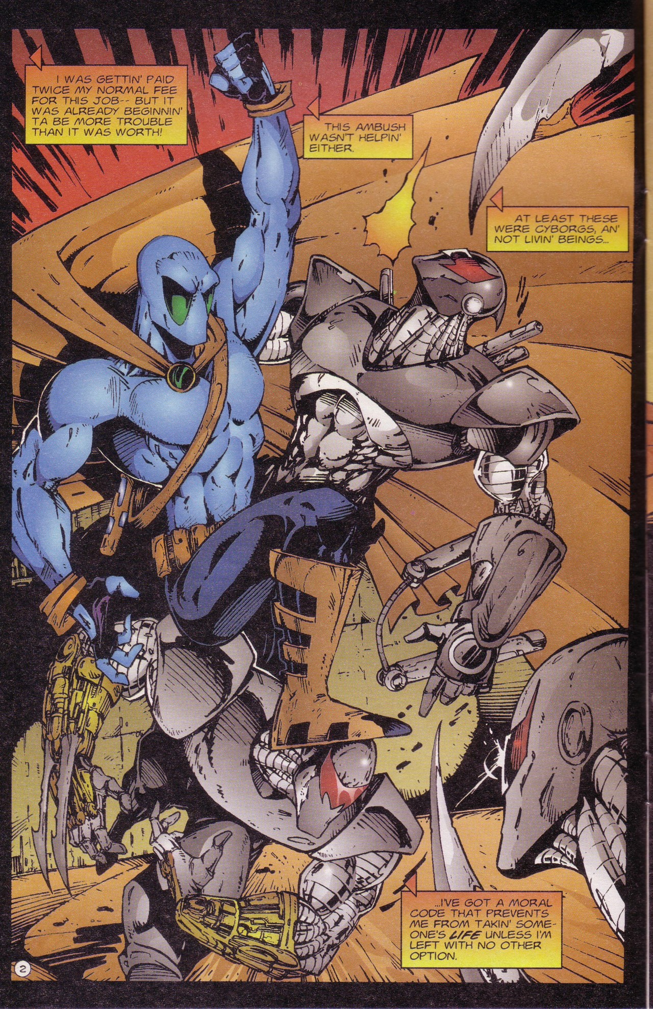 Read online Zen Intergalactic Ninja Color comic -  Issue #2 - 30