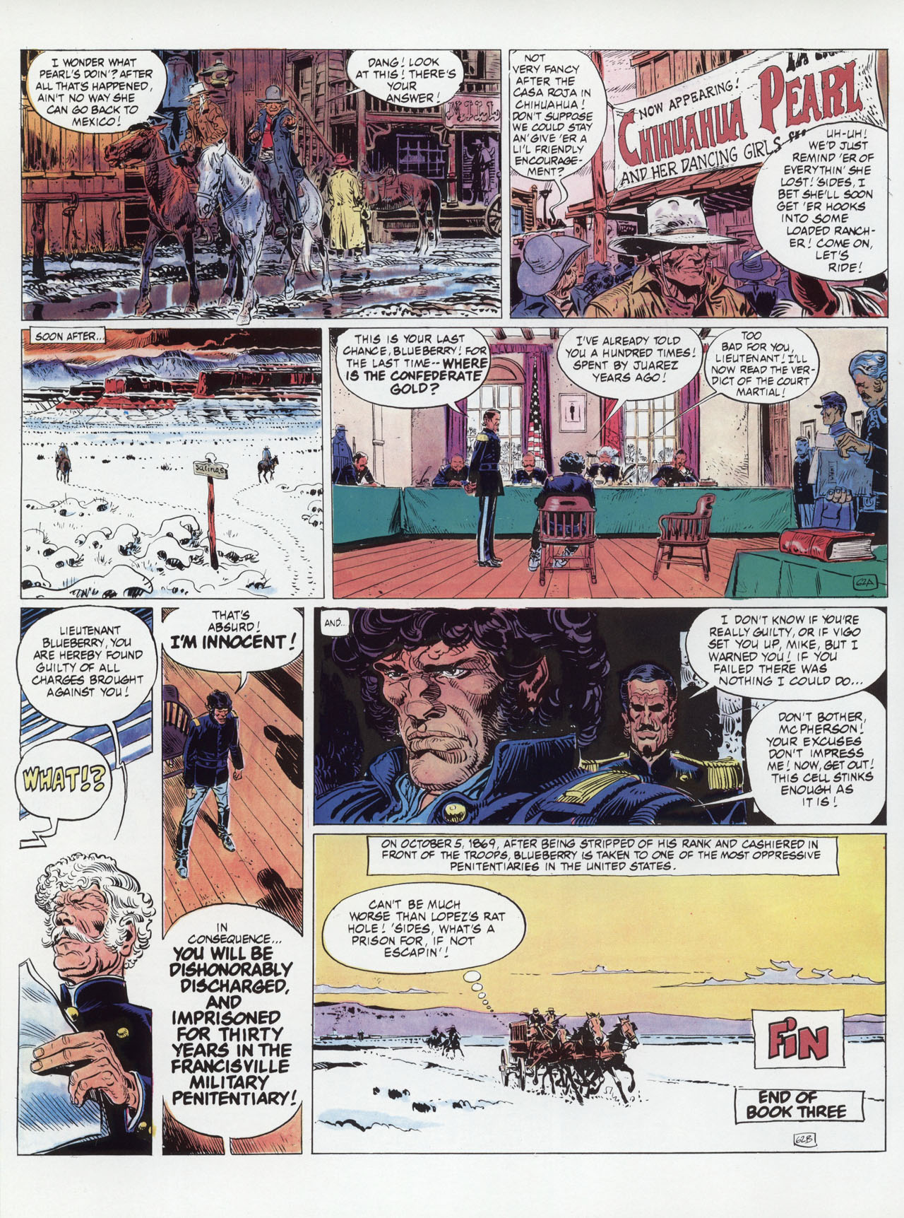 Read online Epic Graphic Novel: Blueberry comic -  Issue #2 - 68