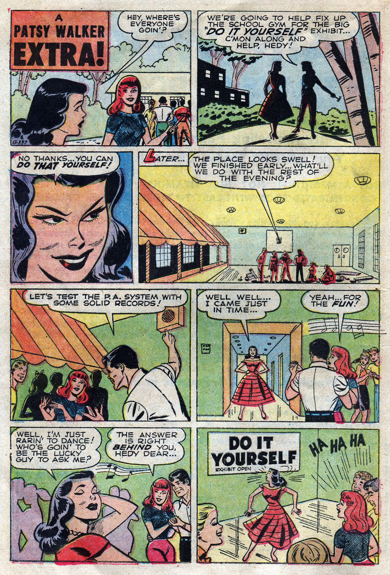 Read online Patsy and Hedy comic -  Issue #36 - 18