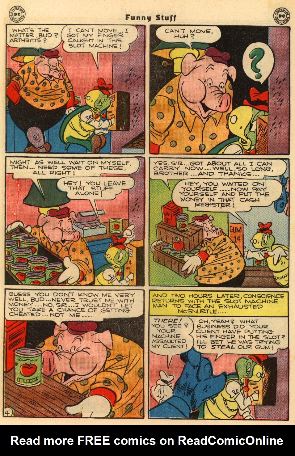 Read online Funny Stuff comic -  Issue #11 - 44