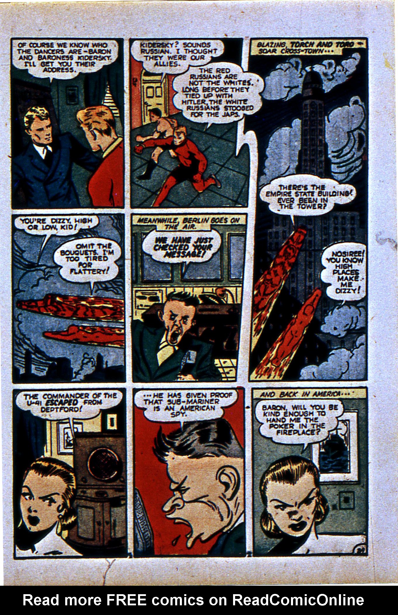 Read online The Human Torch (1940) comic -  Issue #10 - 42