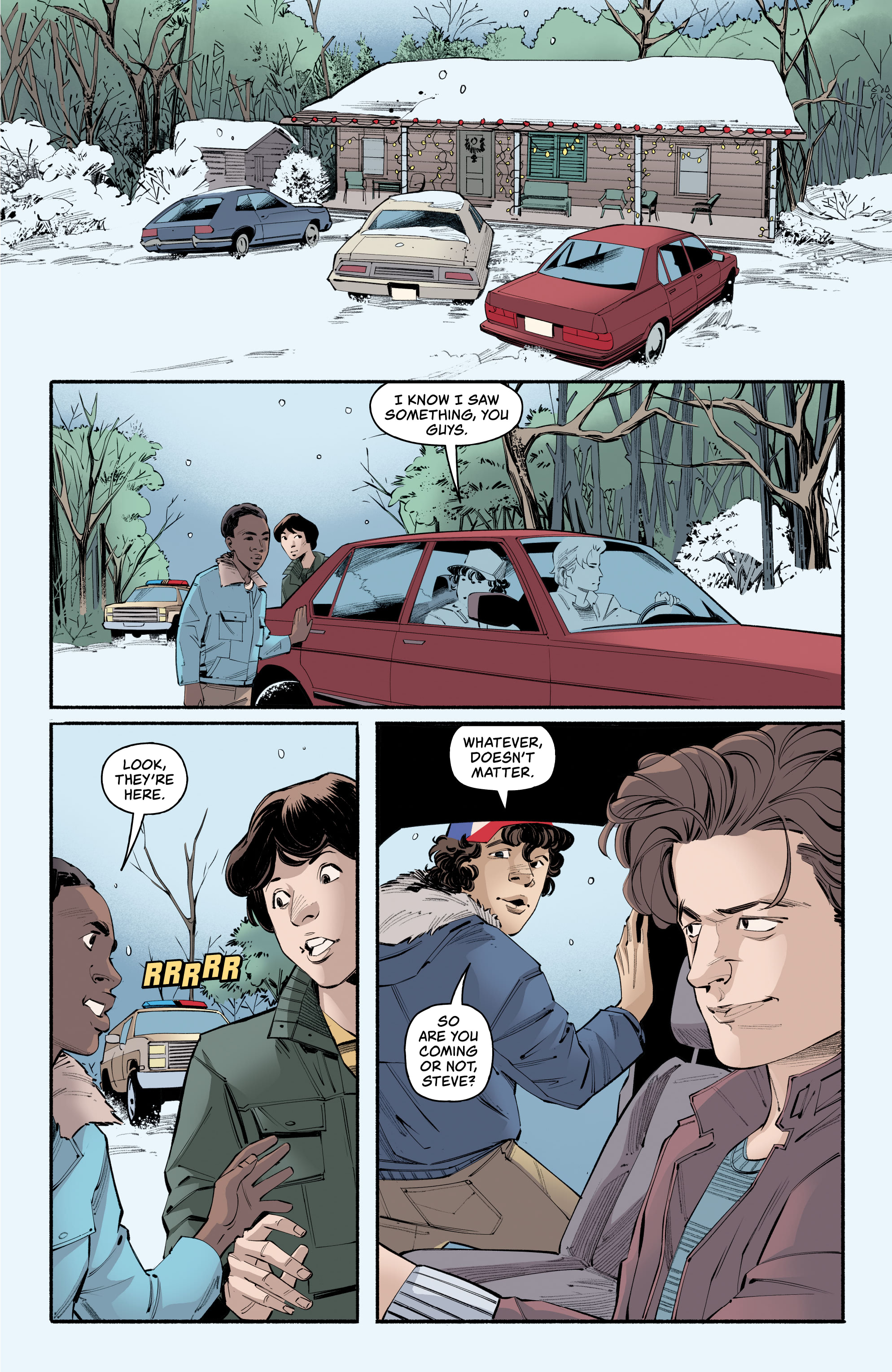 Read online Stranger Things Winter Special one-shot comic -  Issue # Full - 7