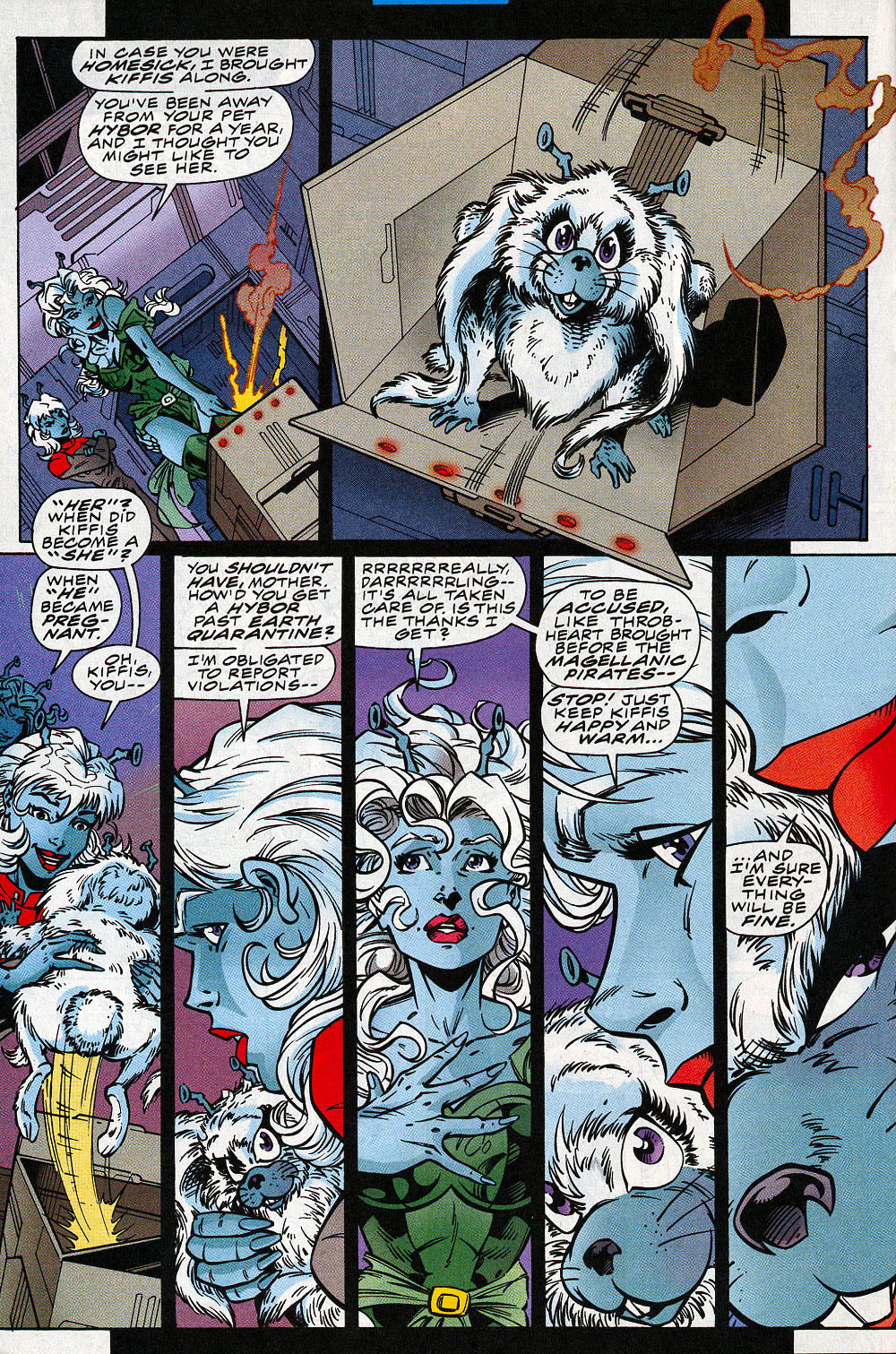 Read online Star Trek: Starfleet Academy (1996) comic -  Issue #13 - 15