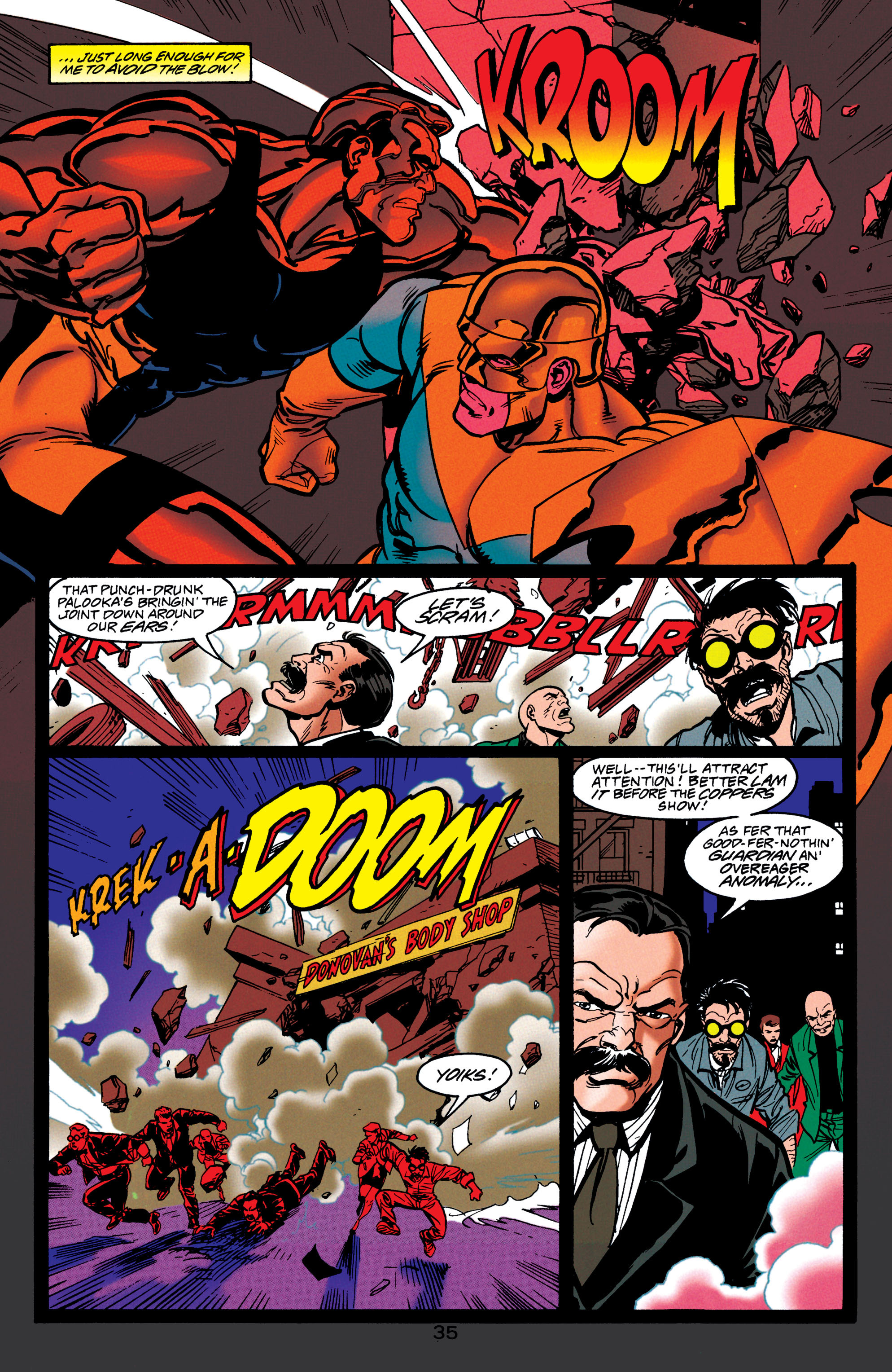 Read online Adventures of Superman (1987) comic -  Issue #550 - 36