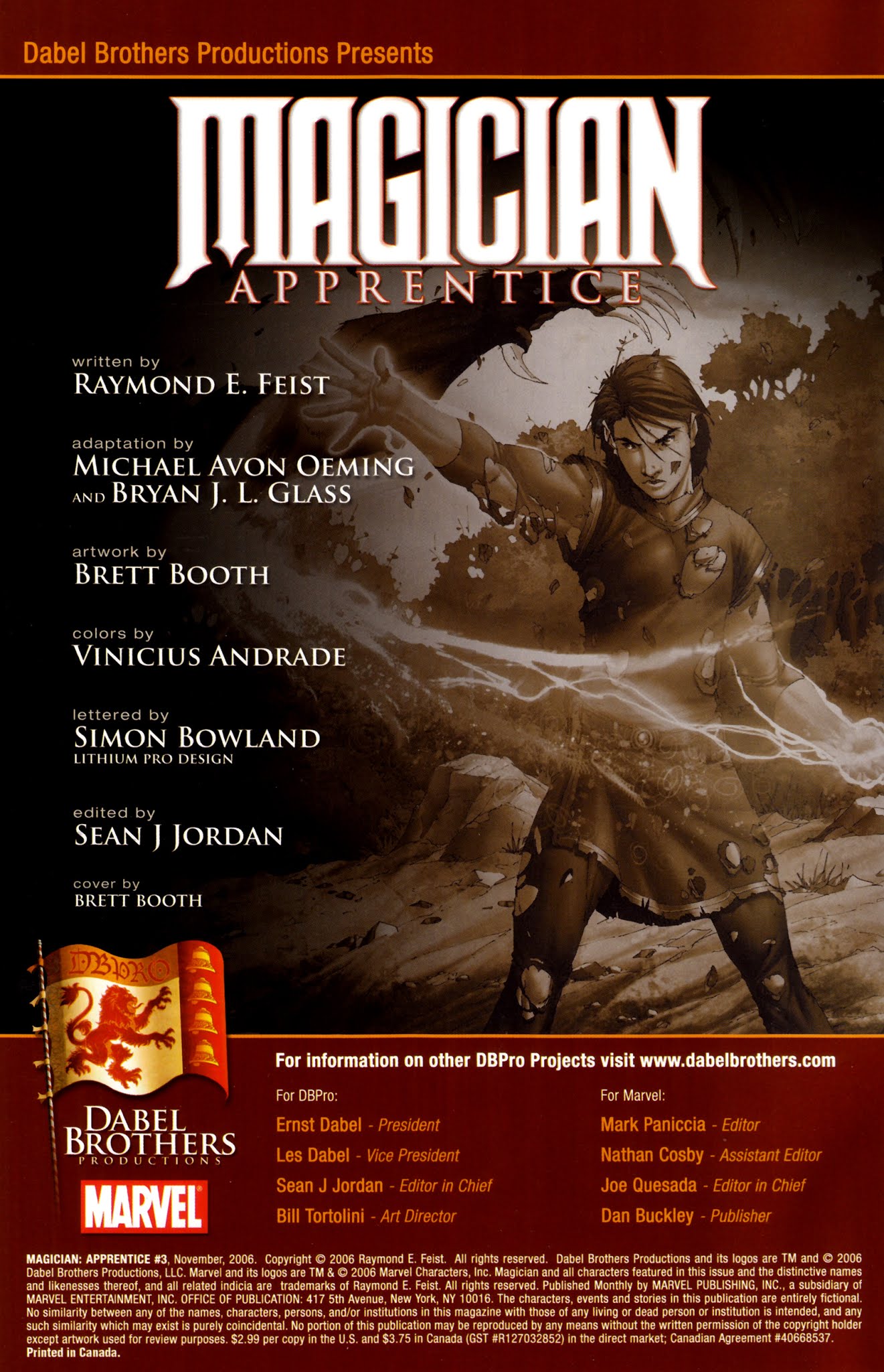 Read online Magician: Apprentice comic -  Issue #3 - 3