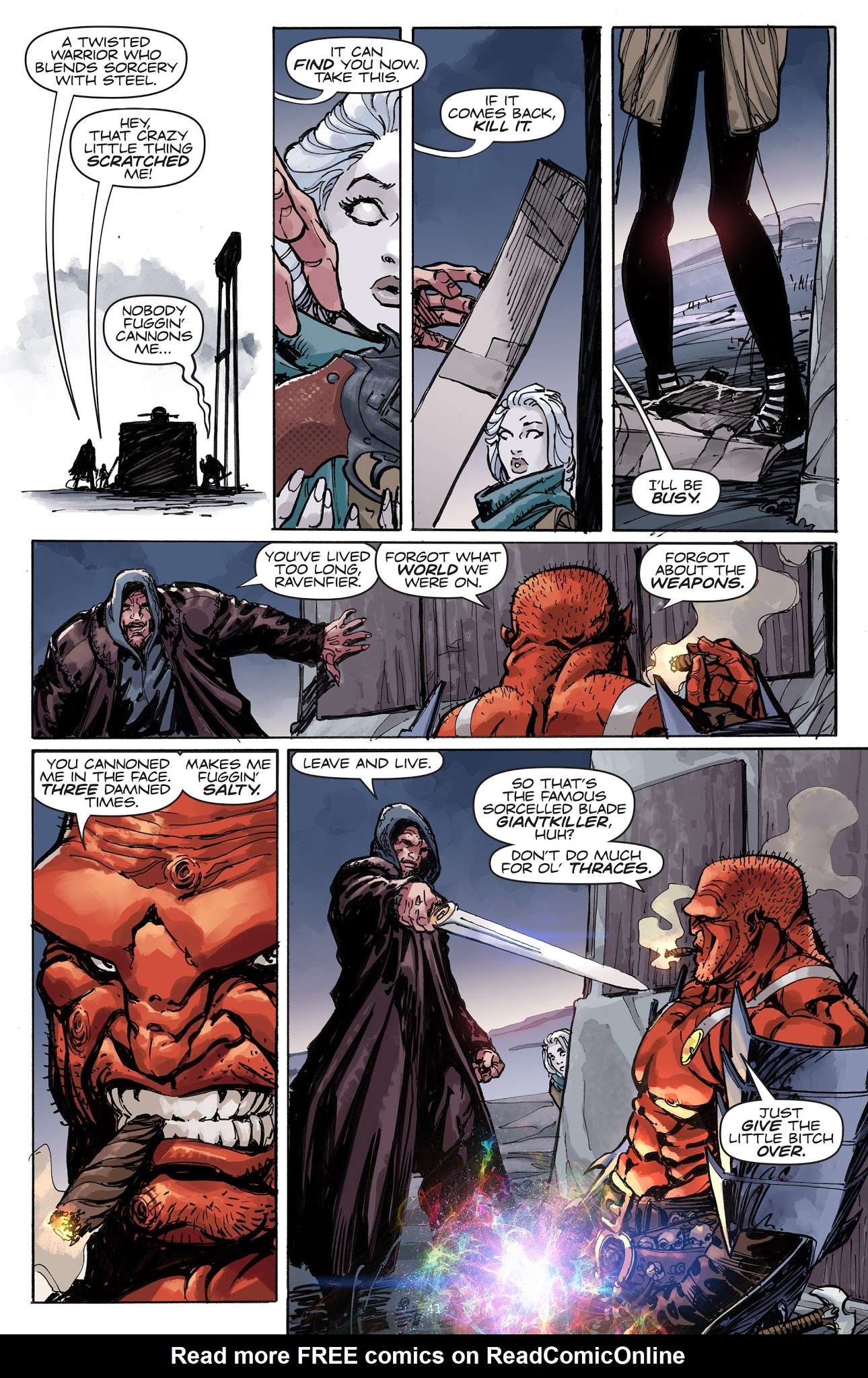 Read online Giantkillers comic -  Issue #0 - 40
