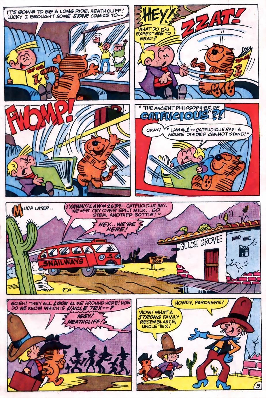 Read online Heathcliff's Funhouse comic -  Issue #1 - 4