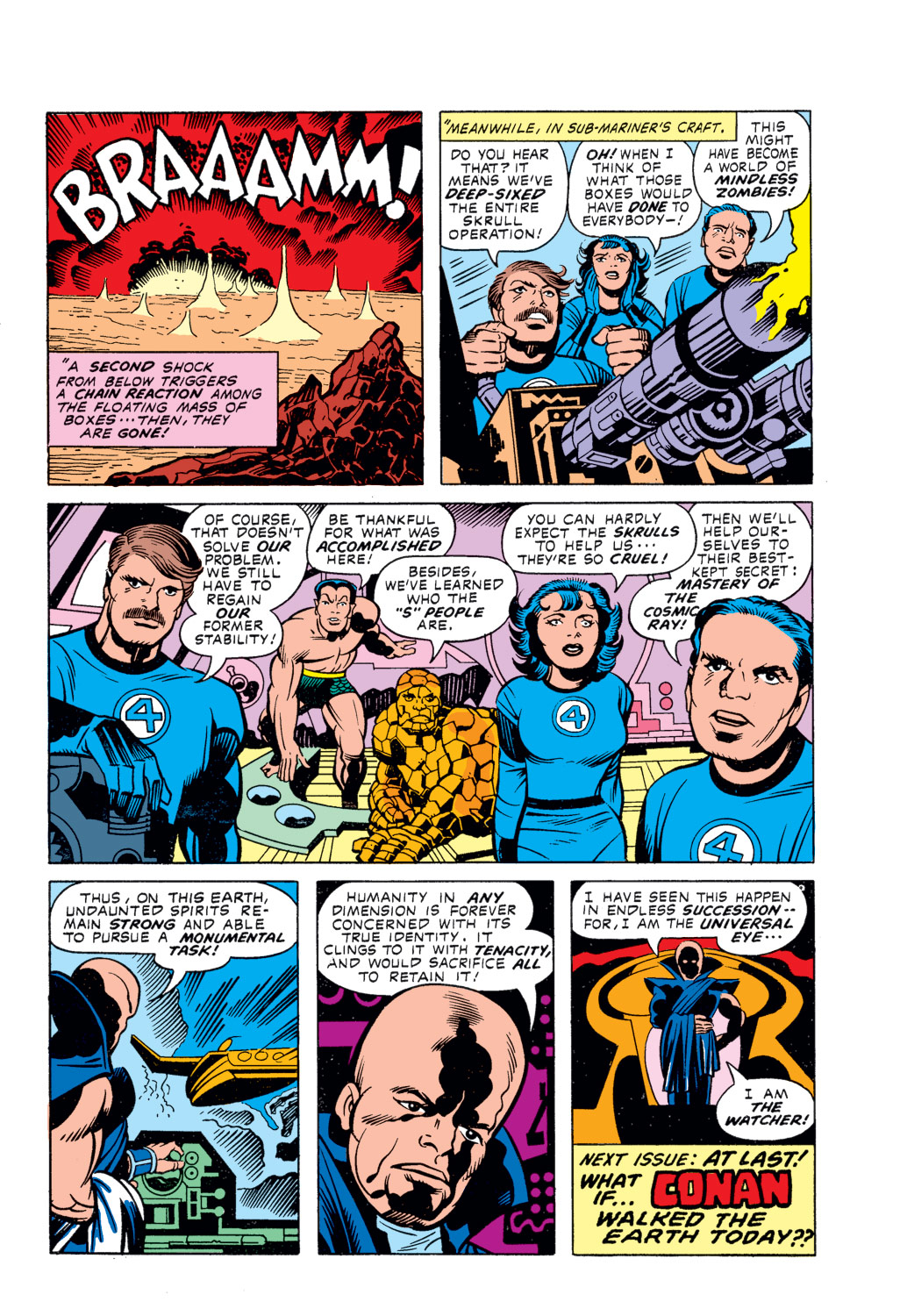 What If? (1977) issue 11 - The original marvel bullpen had become the Fantastic Four - Page 34
