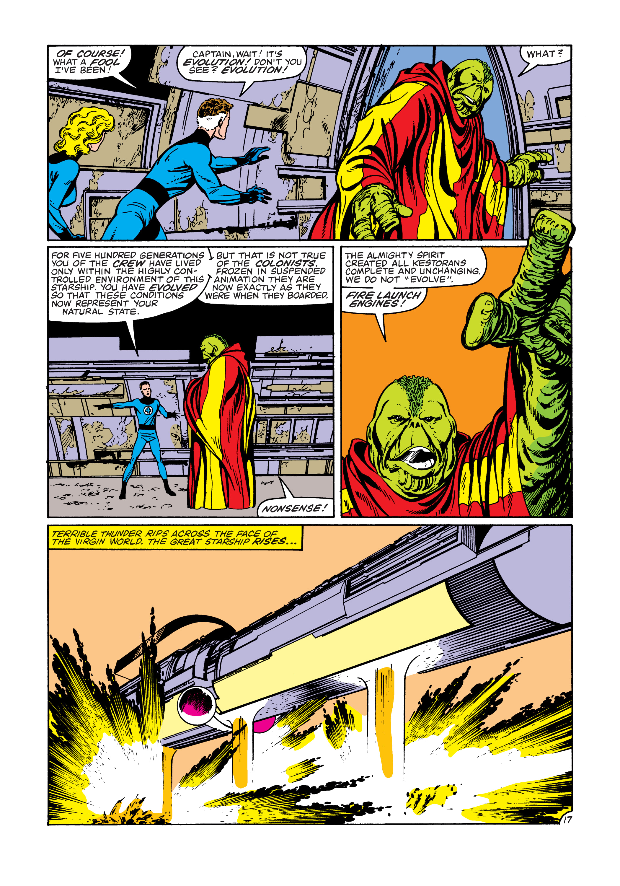 Read online Marvel Masterworks: The Fantastic Four comic -  Issue # TPB 23 (Part 1) - 71