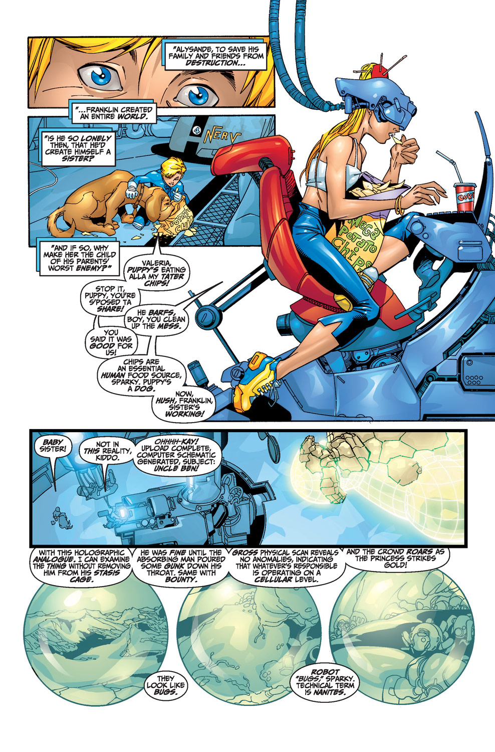 Read online Fantastic Four (1998) comic -  Issue #23 - 7