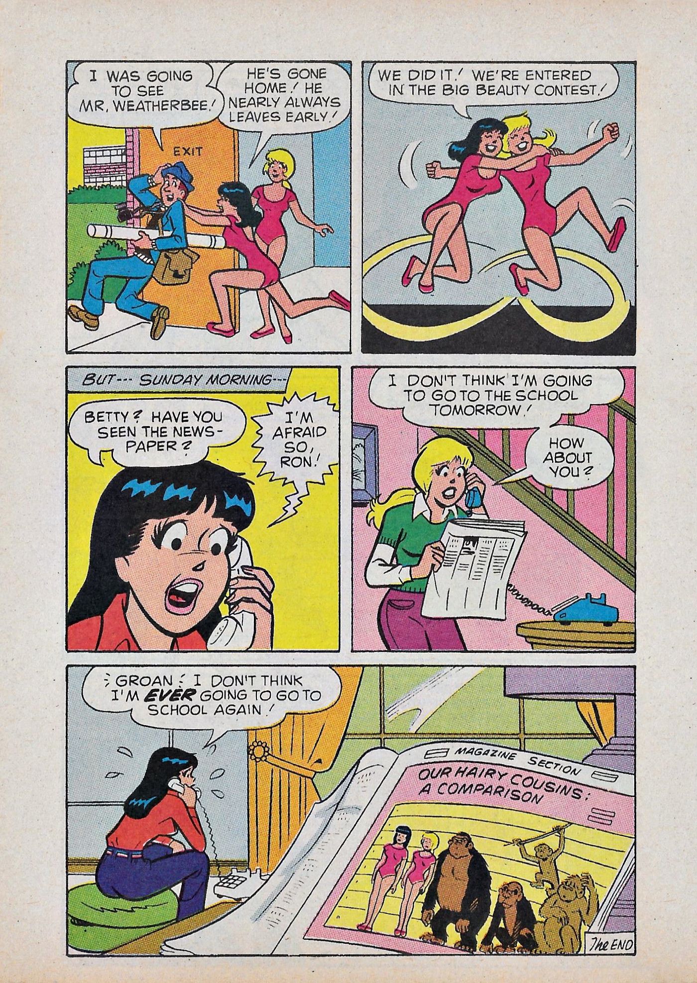 Read online Betty and Veronica Digest Magazine comic -  Issue #56 - 50