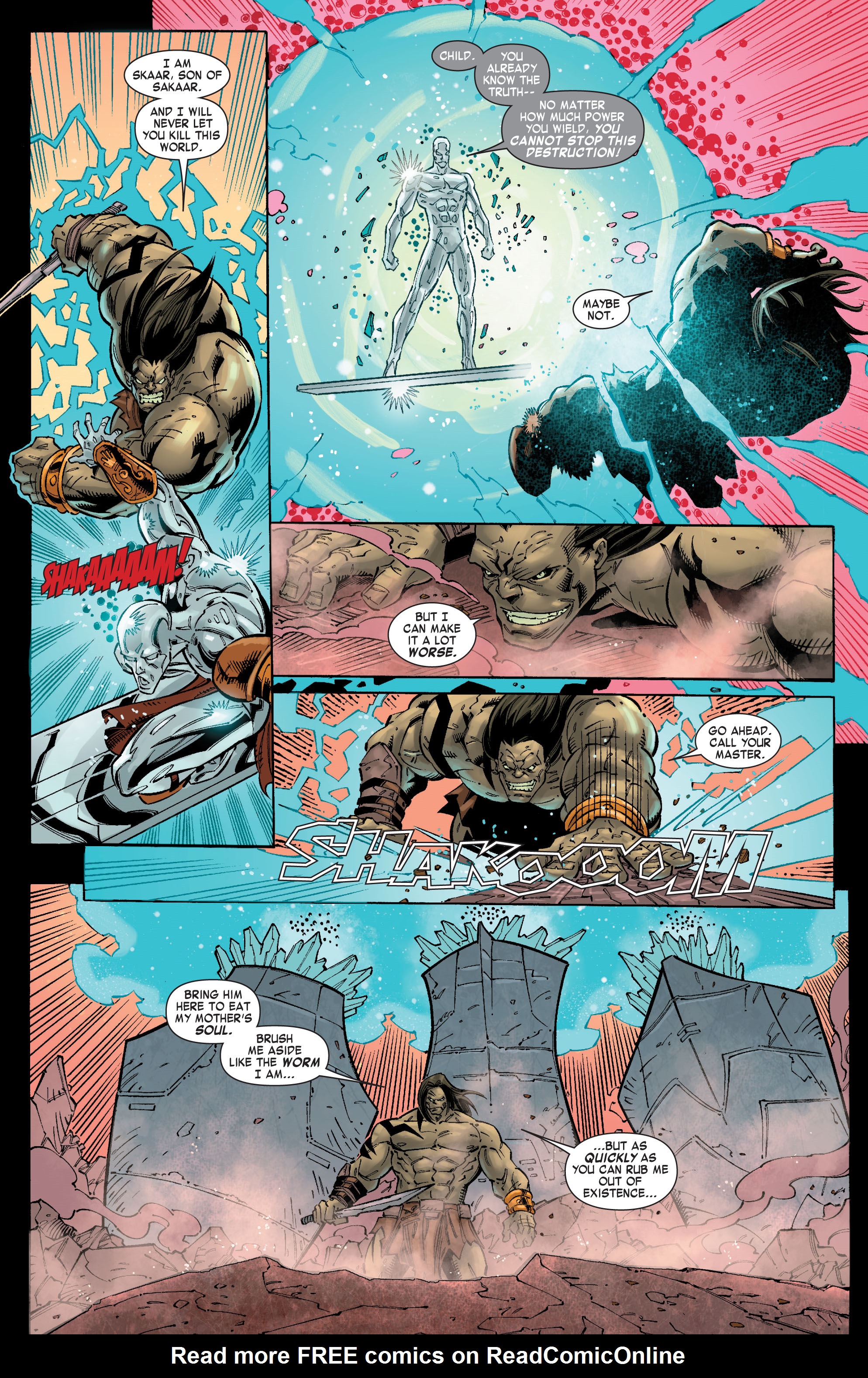 Read online Skaar: Son of Hulk comic -  Issue #10 - 19