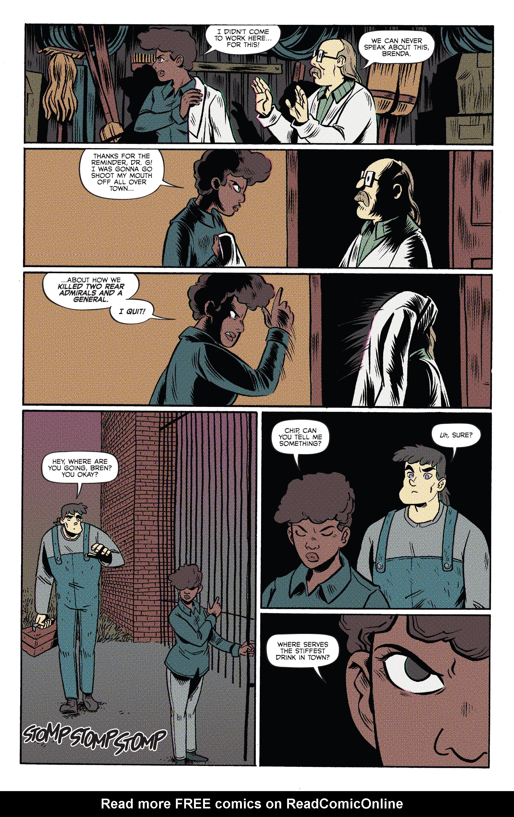 Read online By Night comic -  Issue #9 - 17