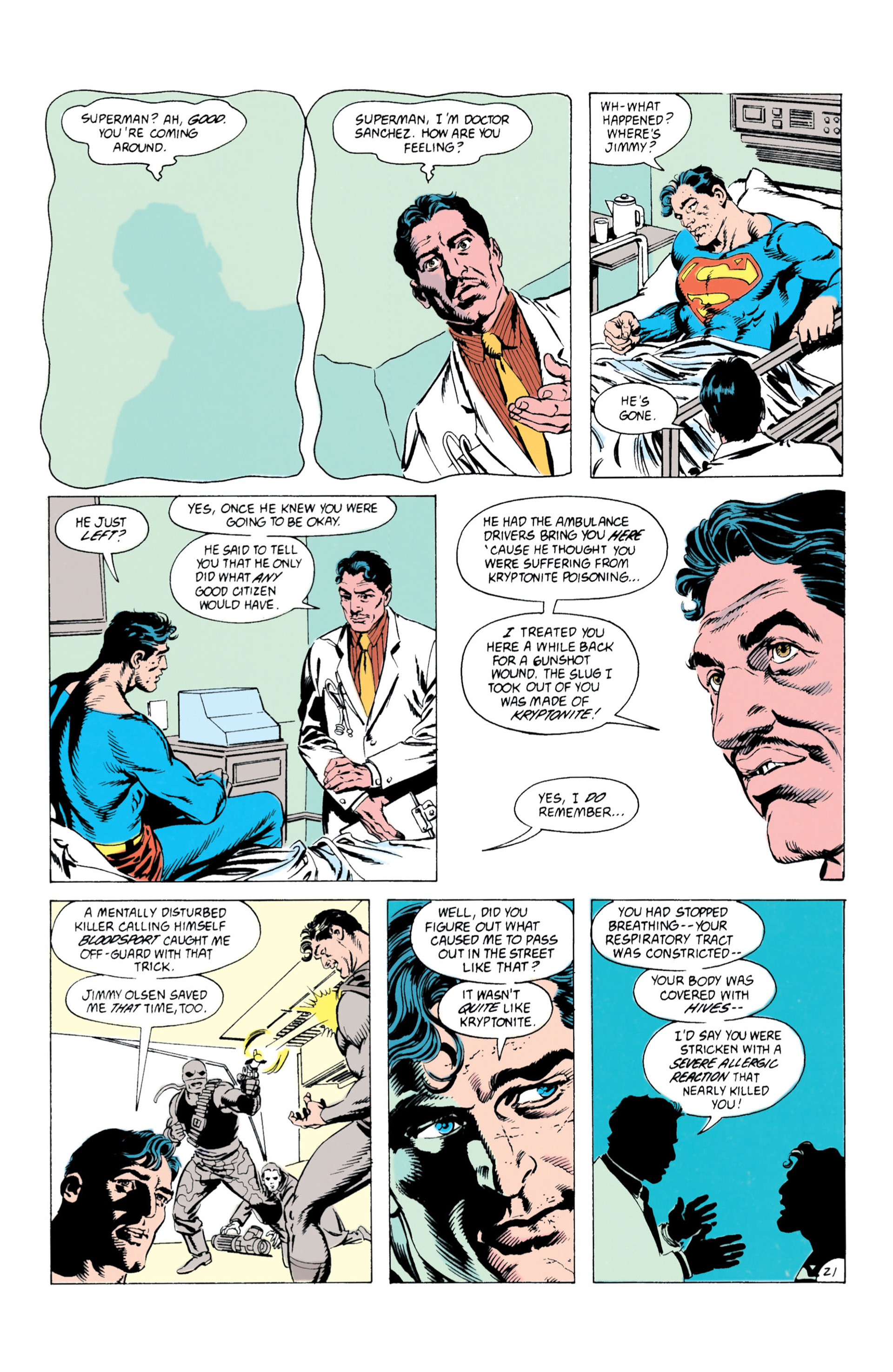 Read online Superman (1987) comic -  Issue #40 - 22