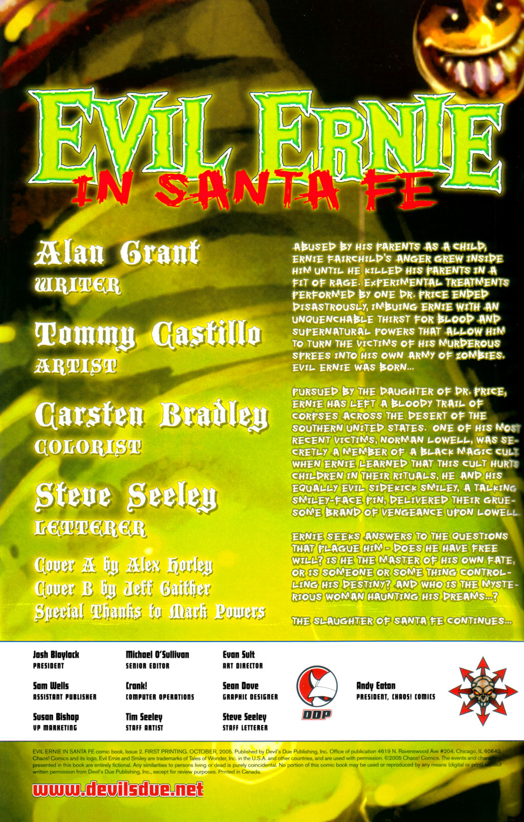 Read online Evil Ernie in Santa Fe comic -  Issue #2 - 3