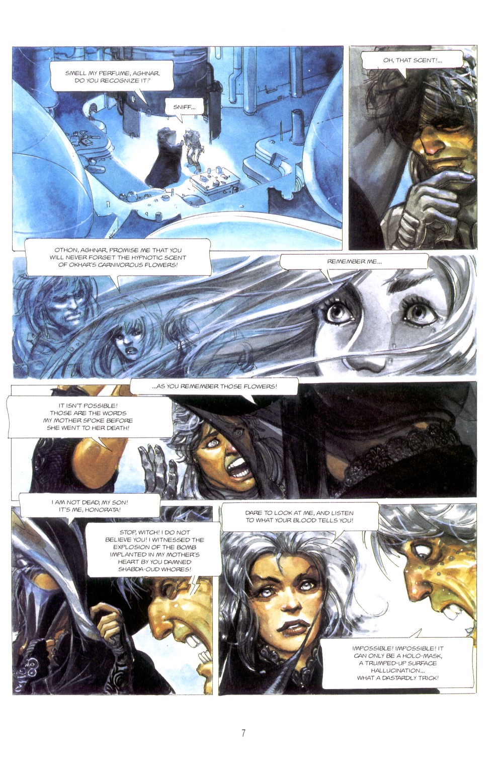 Read online The Metabarons comic -  Issue #8 - The Posession Of Oda - 8