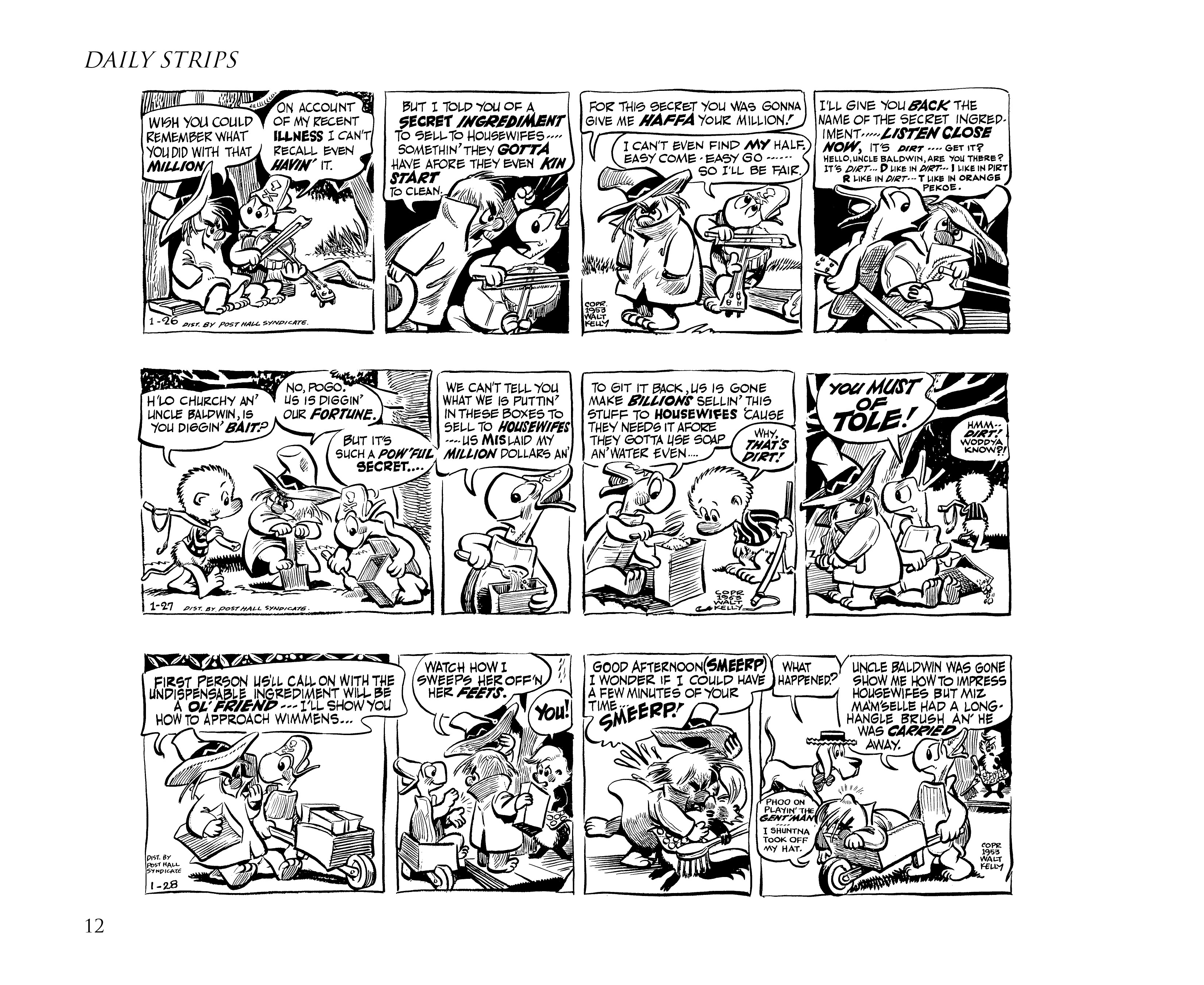 Read online Pogo by Walt Kelly: The Complete Syndicated Comic Strips comic -  Issue # TPB 3 (Part 1) - 24