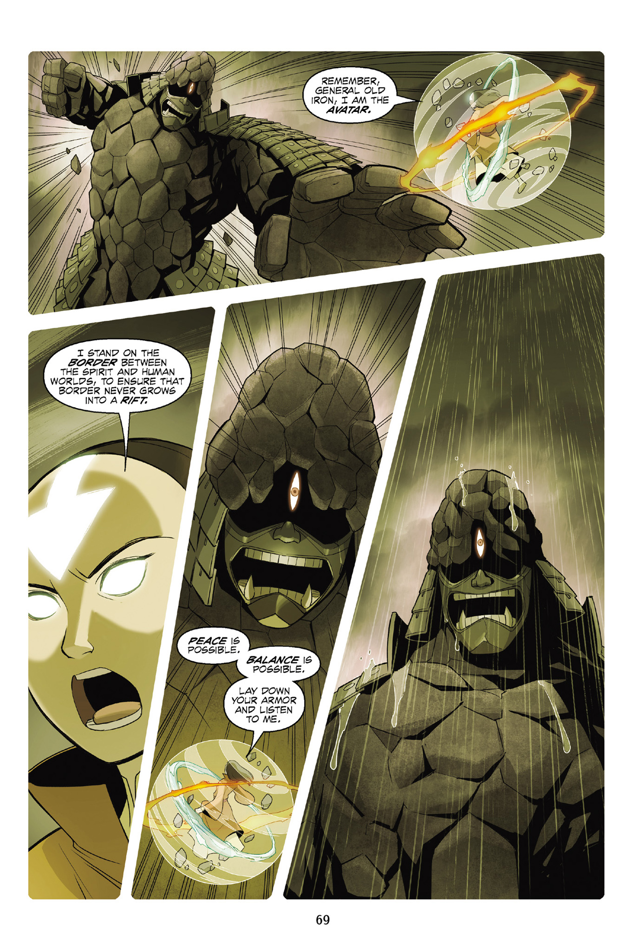 Read online Nickelodeon Avatar: The Last Airbender - The Rift comic -  Issue # Part 2 - 70