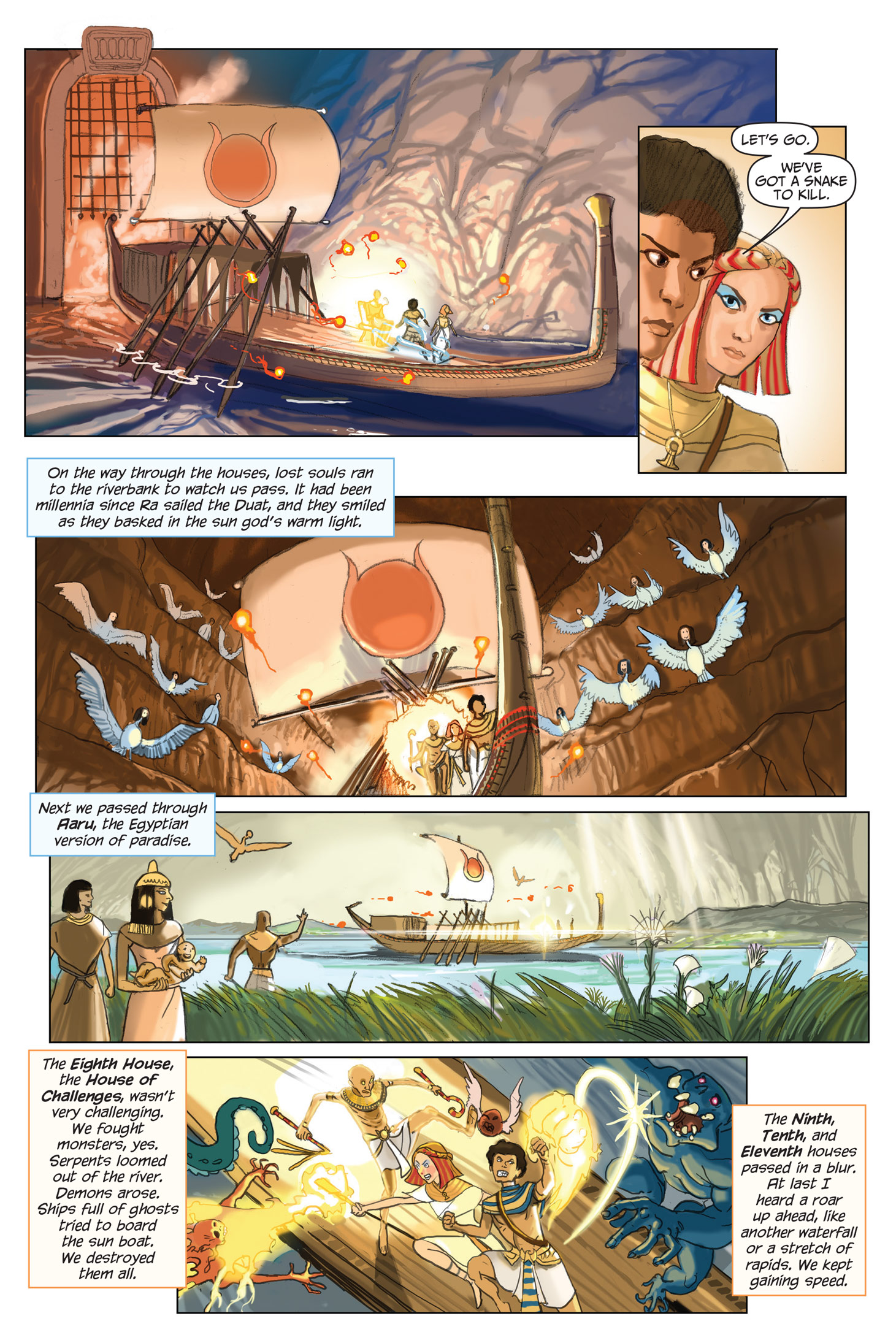 Read online The Kane Chronicles comic -  Issue # TPB 2 - 119
