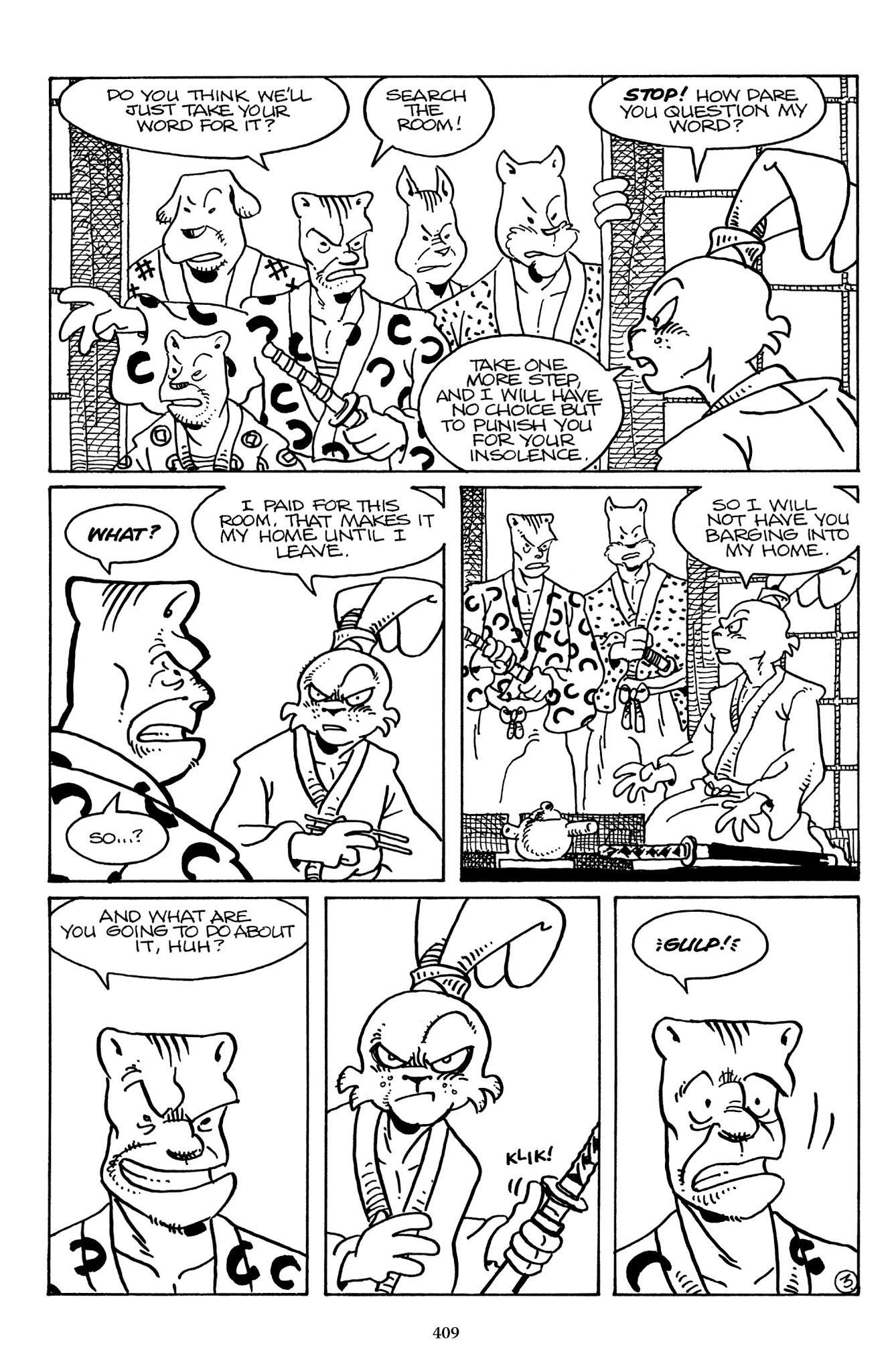 Read online The Usagi Yojimbo Saga comic -  Issue # TPB 6 - 407